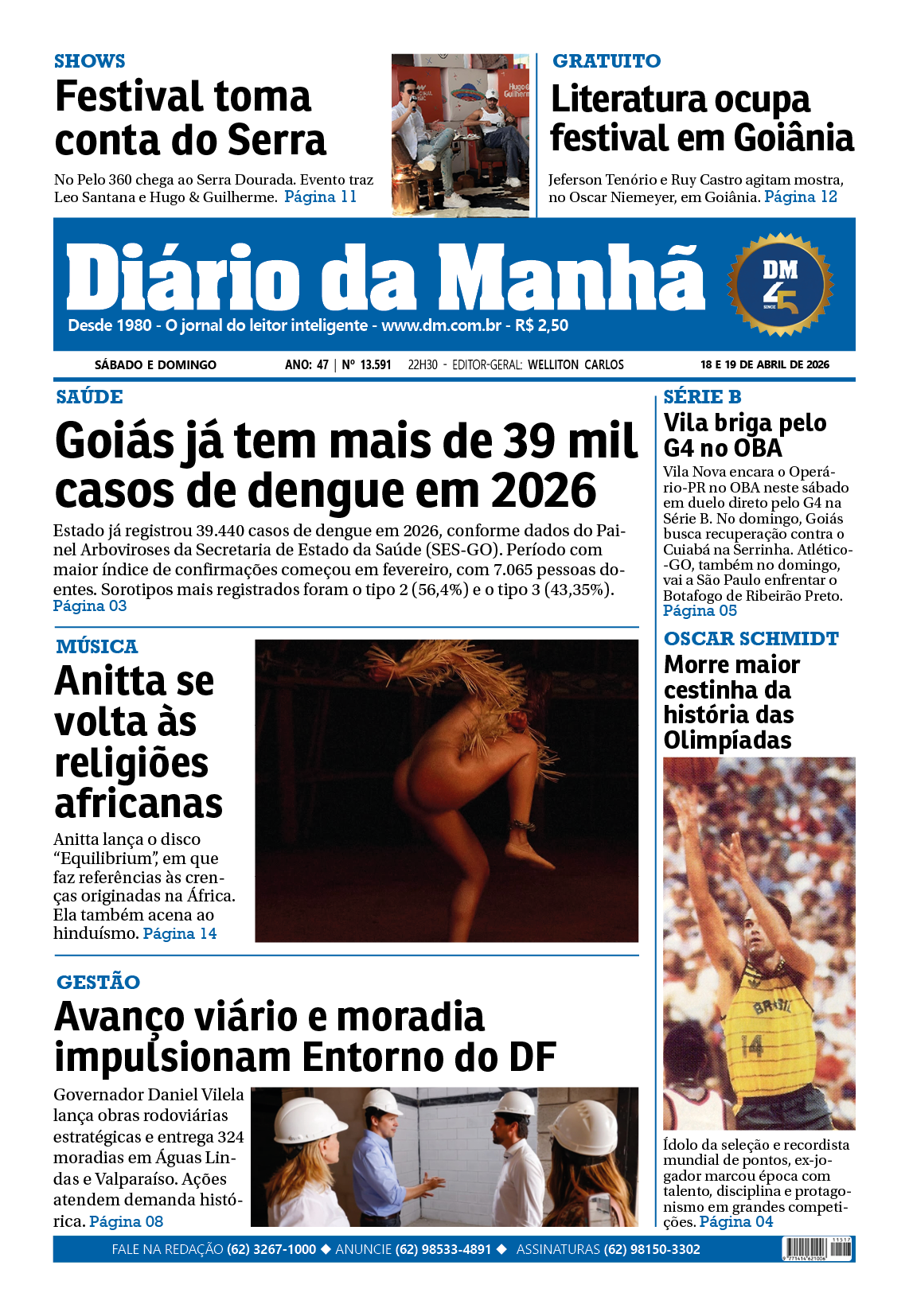 Edição EDIÇÃO 18/04/2026