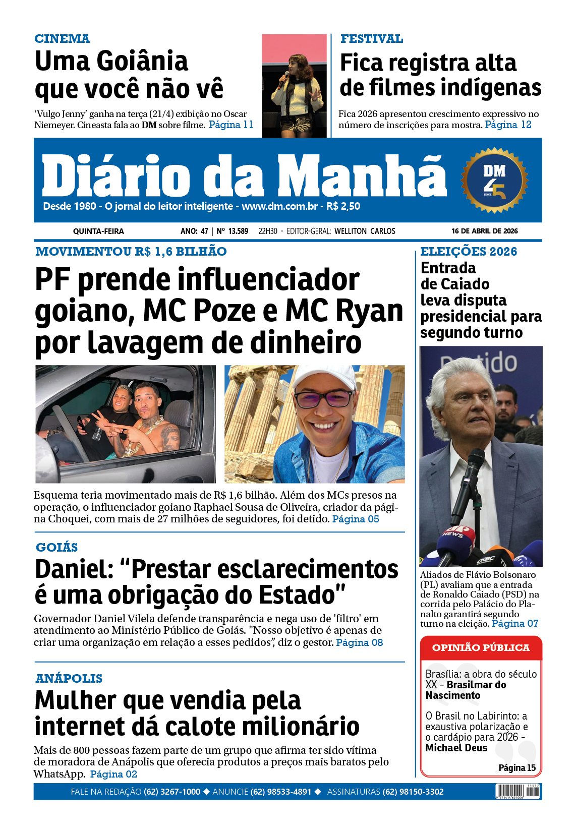 Edição EDIÇÃO 16/04/2026