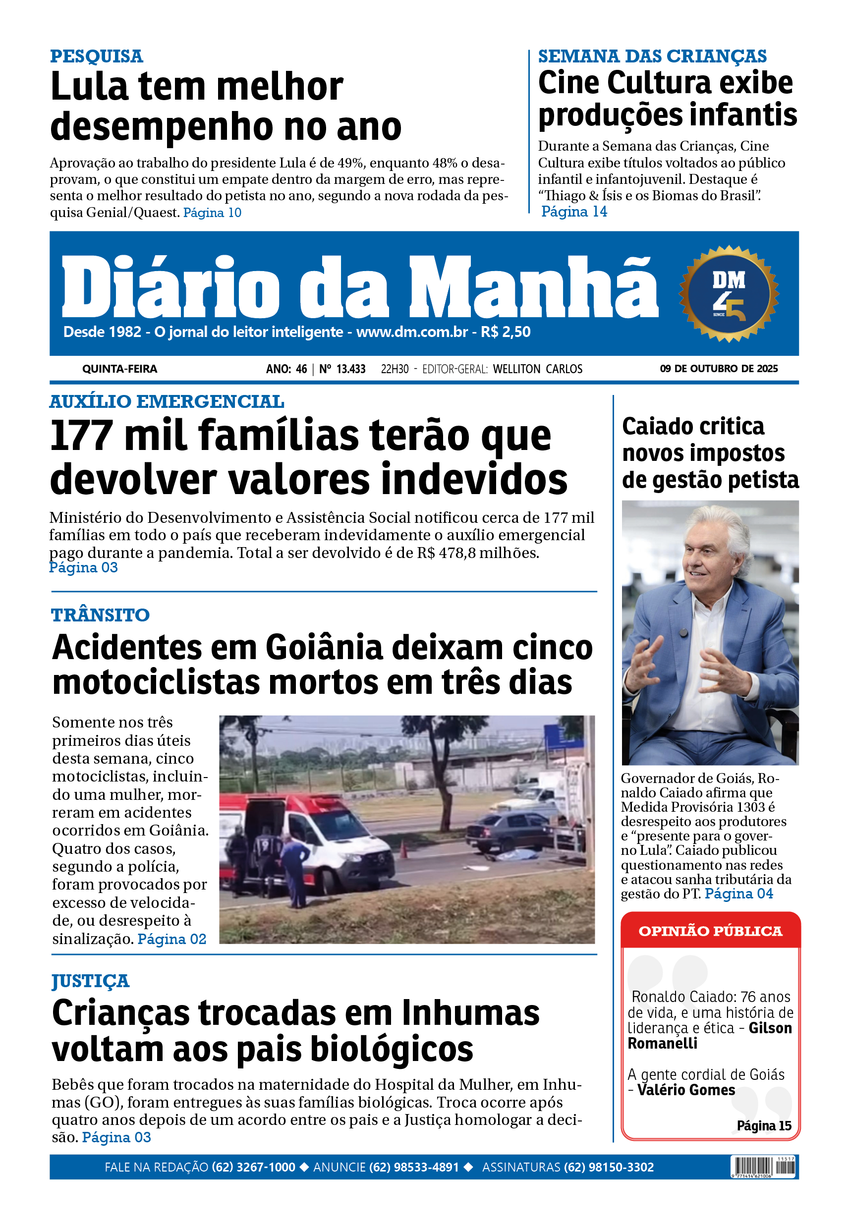 Capa da edição