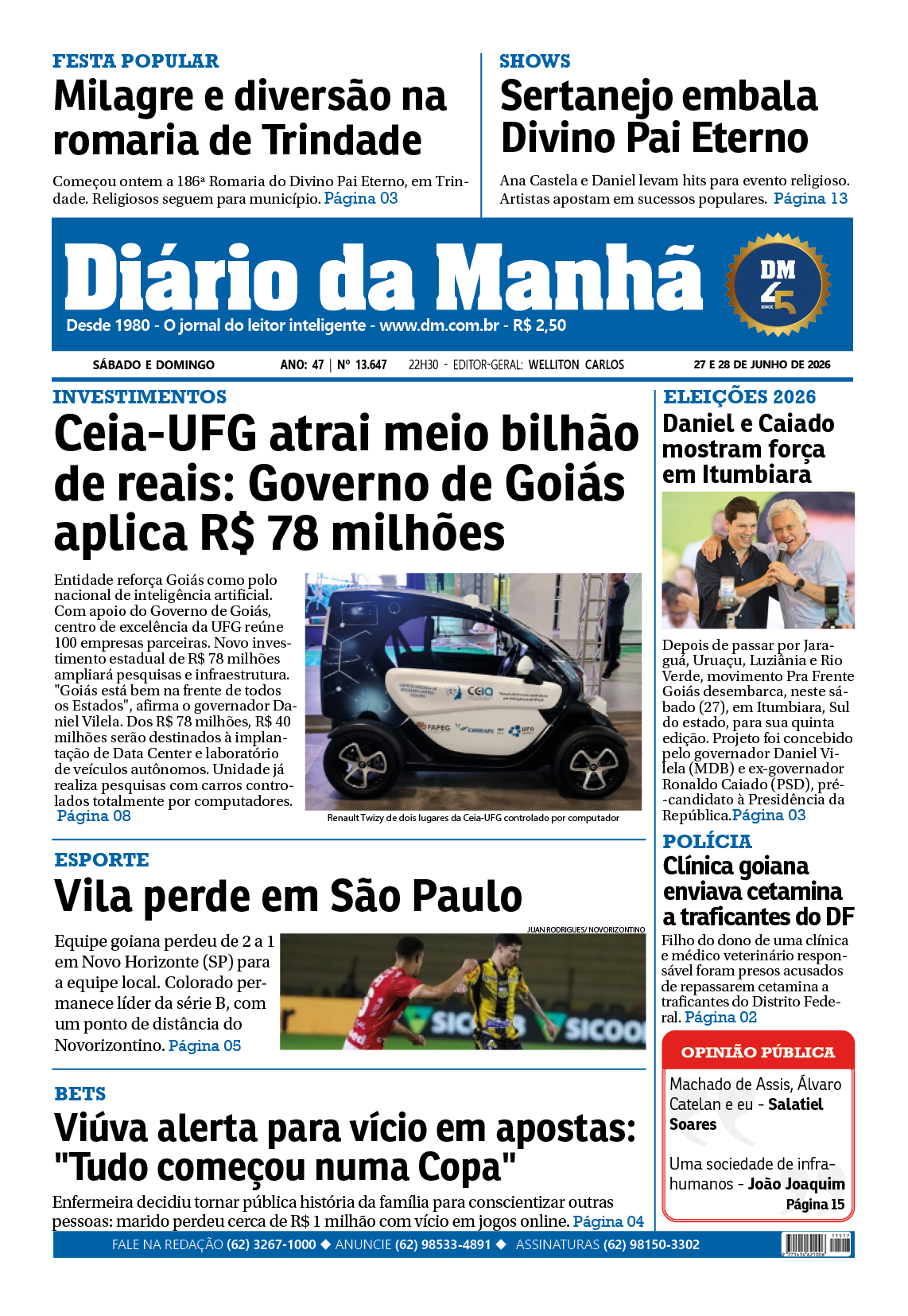 Edição EDIÇÃO 27/06/2026