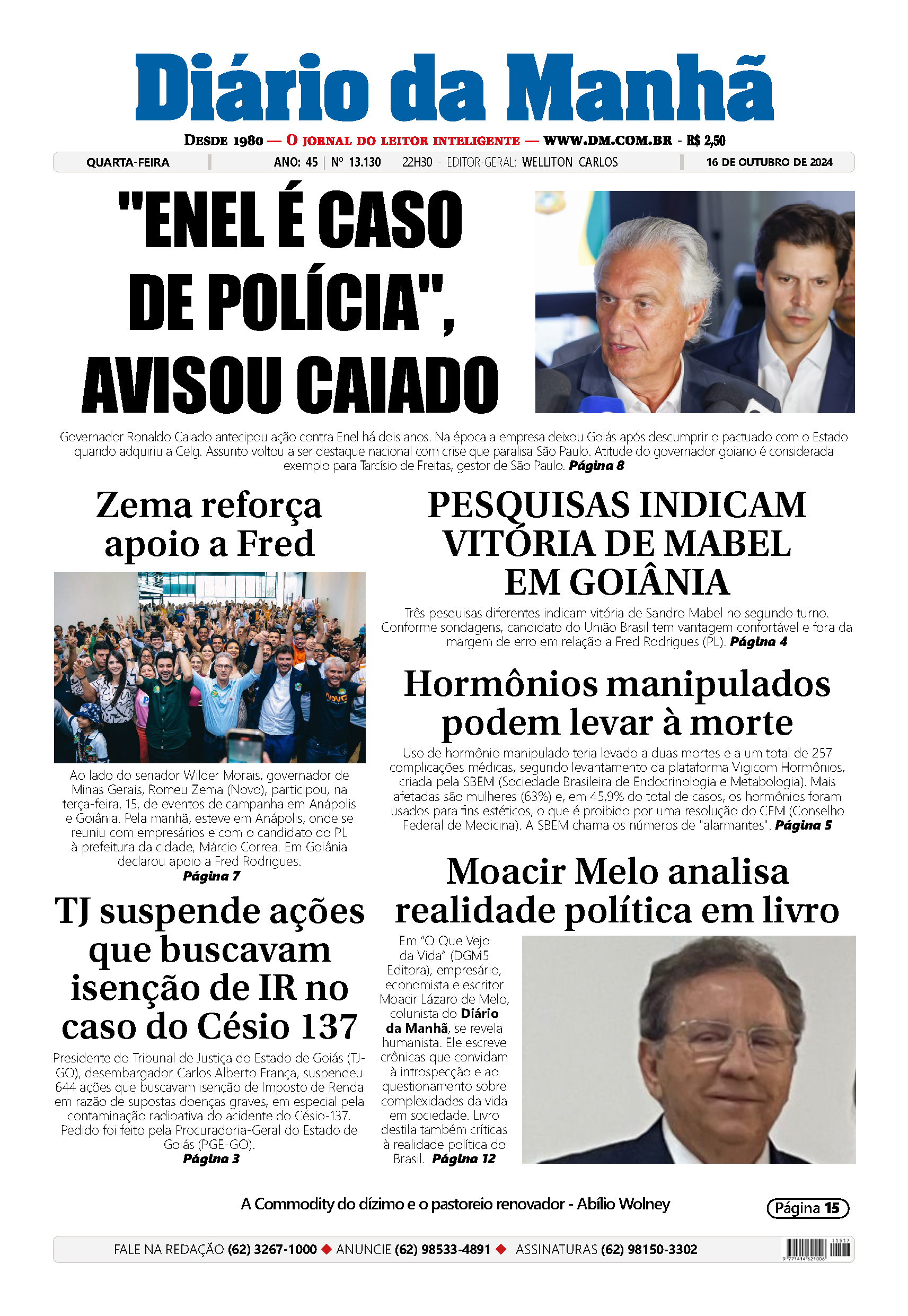 Capa da edição