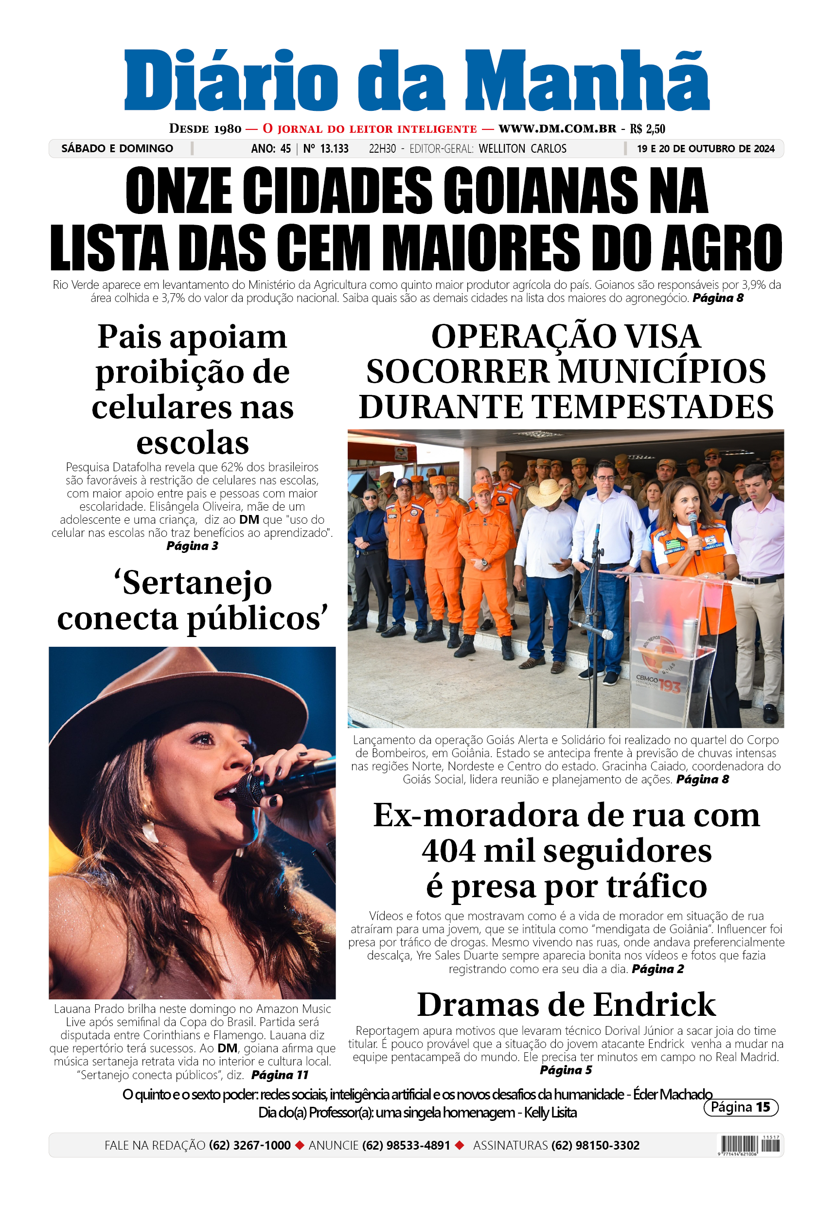 Capa da edição