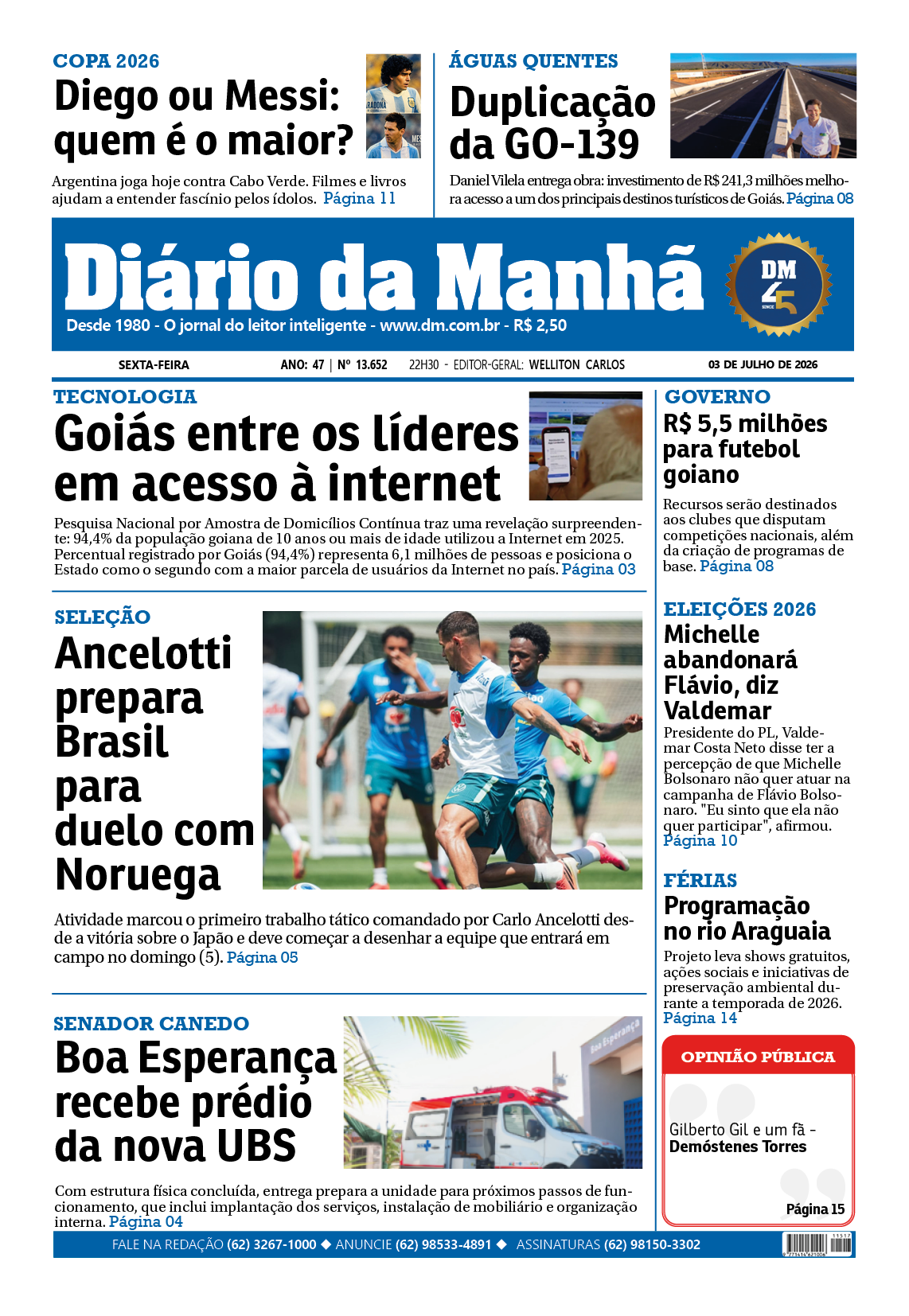 Edição EDIÇÃO 03/07/2026
