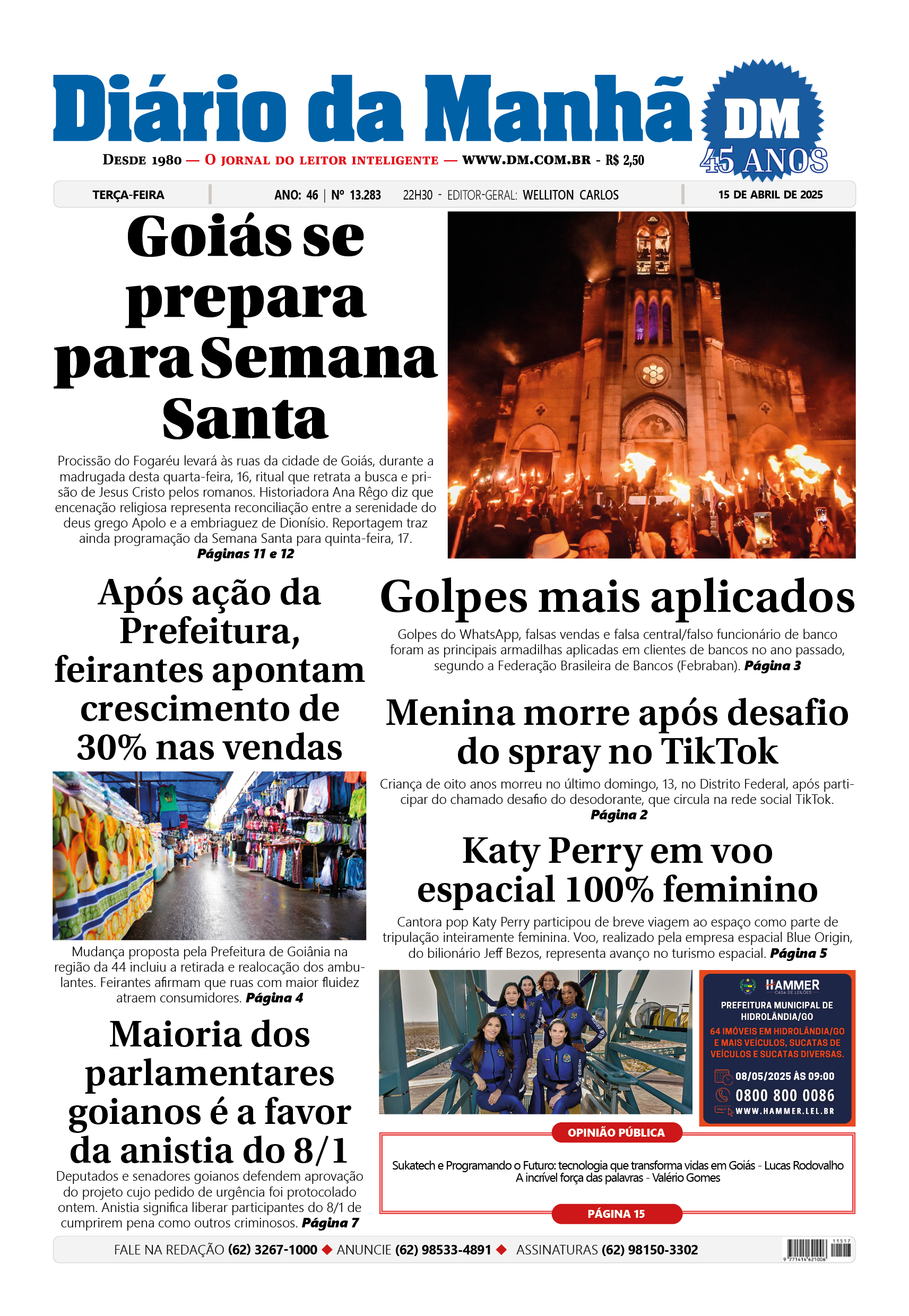 Capa da edição