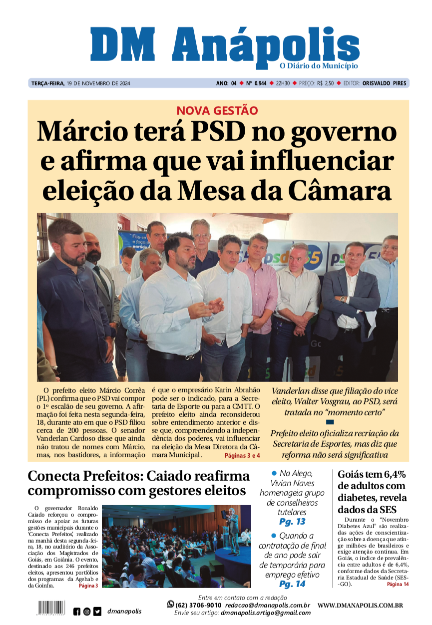 Capa da edição