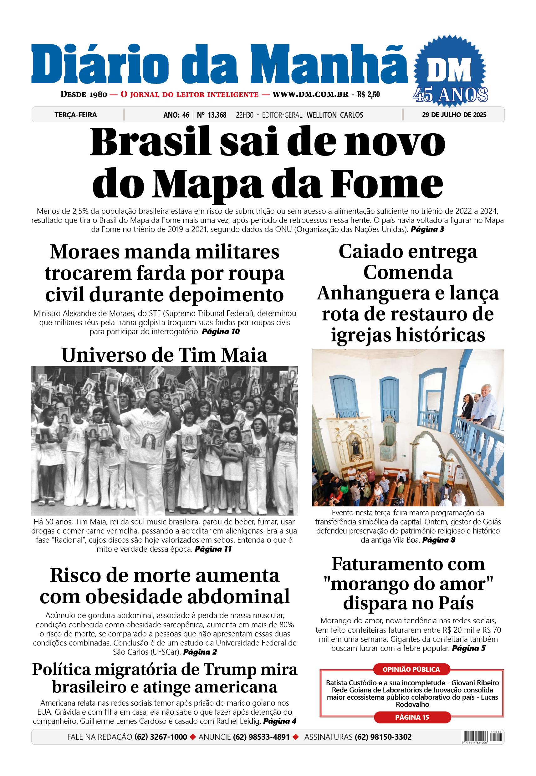 Jornal Impresso de Goiânia