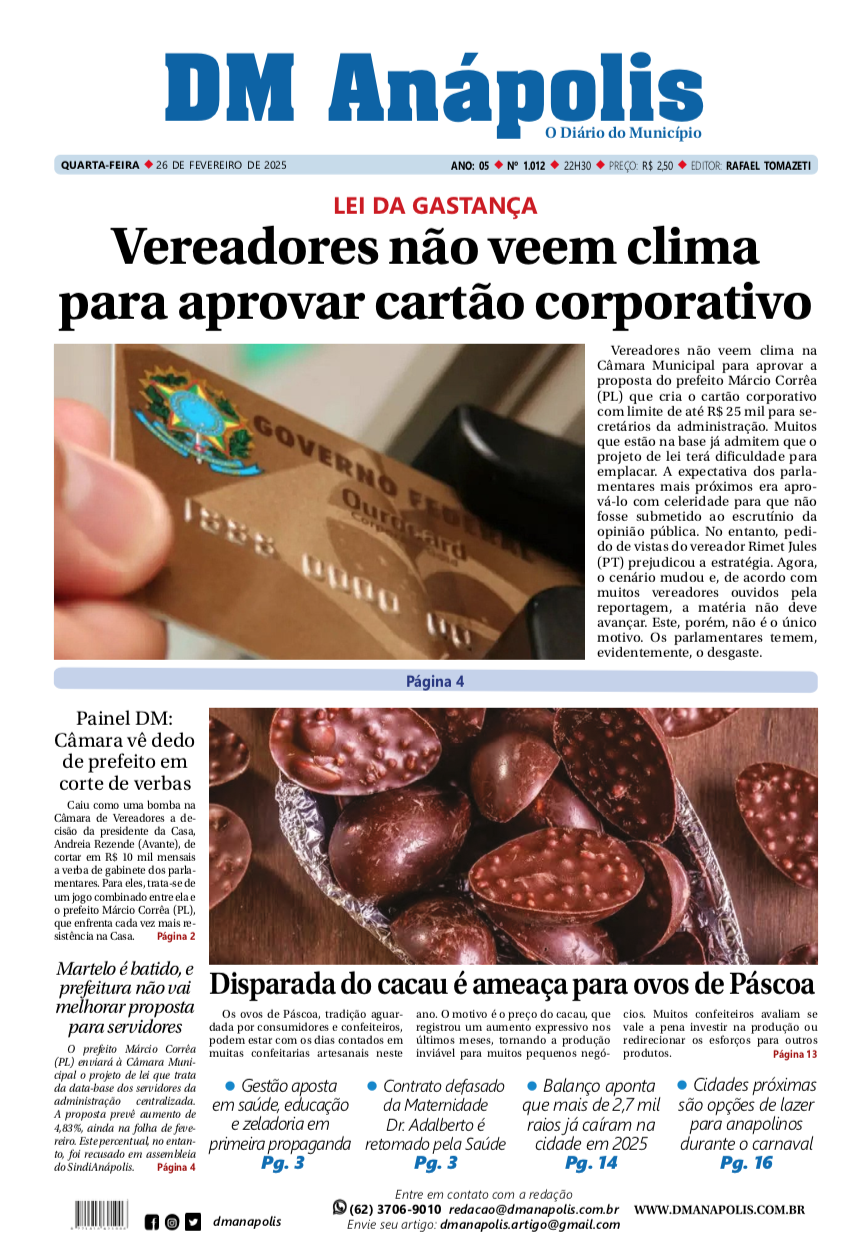 Edição EDIÇÃO2025-02-26