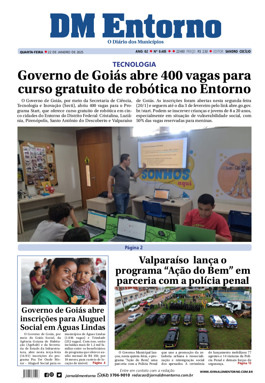 Capa da edição