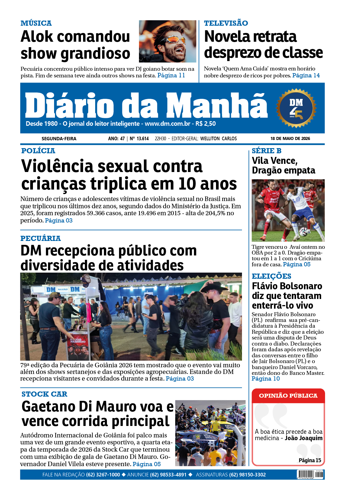 Edição EDIÇÃO 18/05/2026
