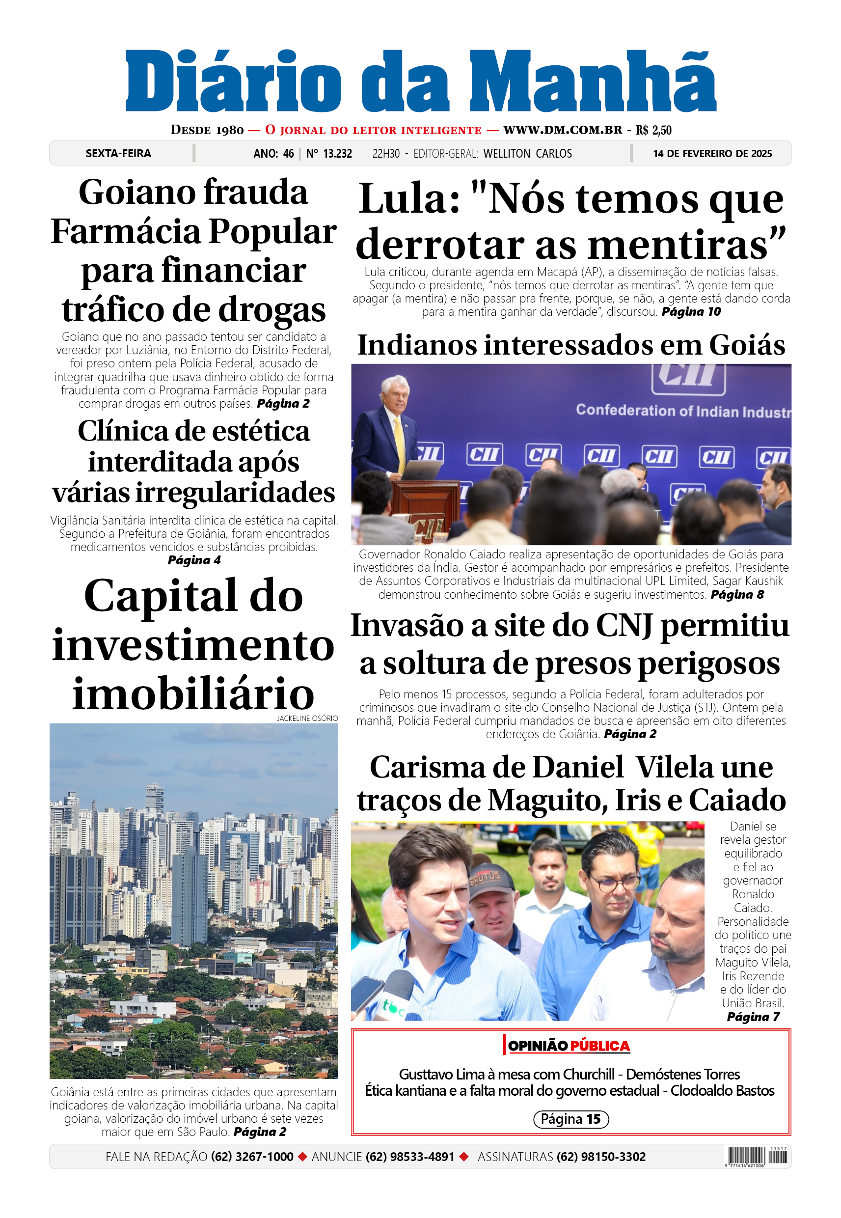 Capa da edição