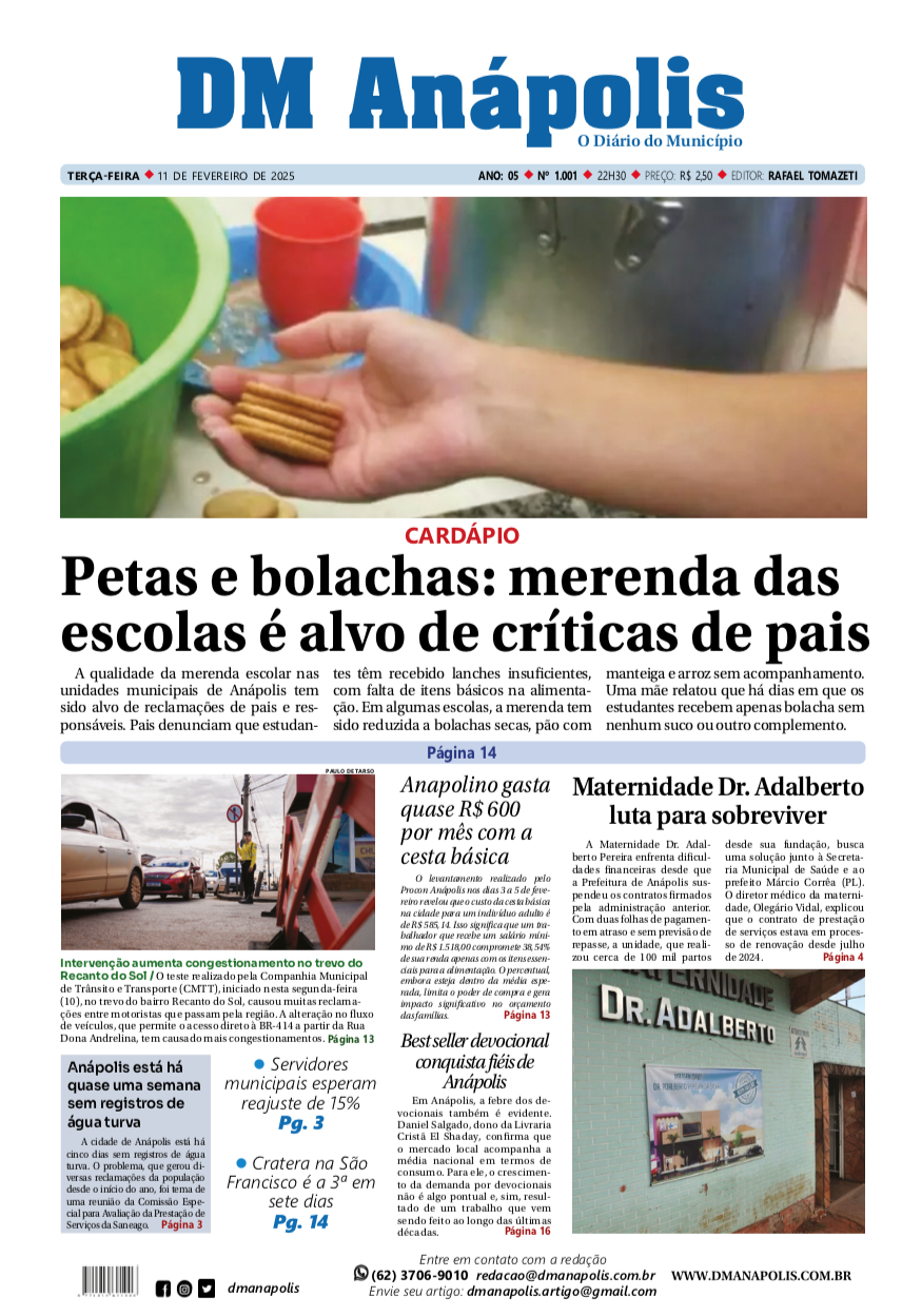 Capa da edição