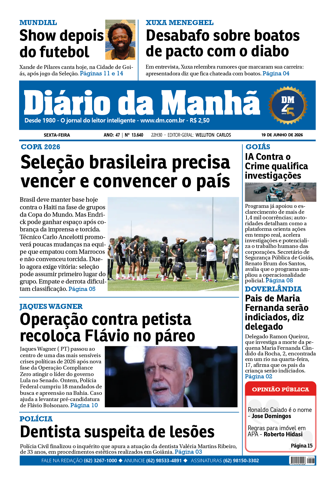 Edição EDIÇÃO 19/06/2026