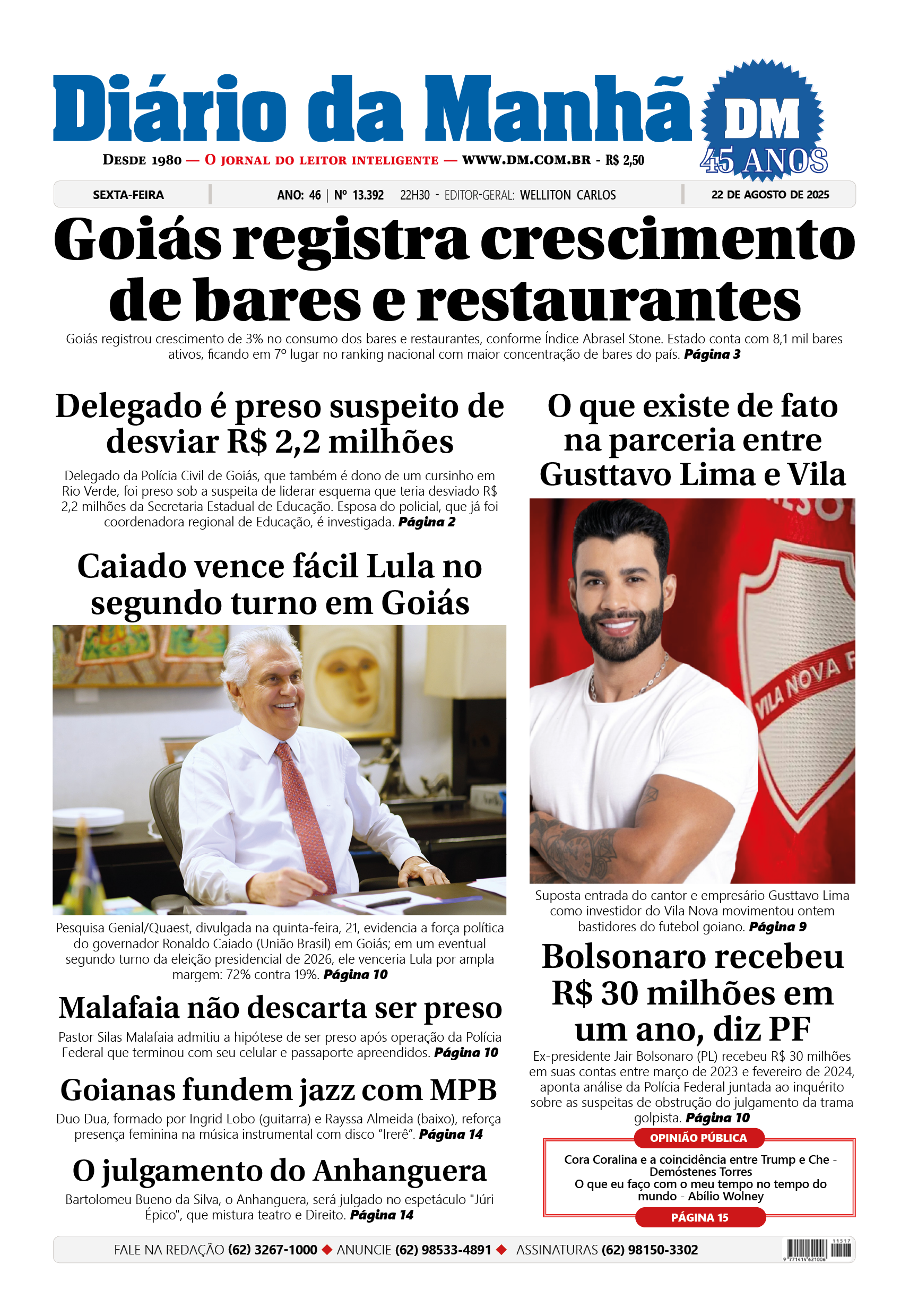 Capa da edição