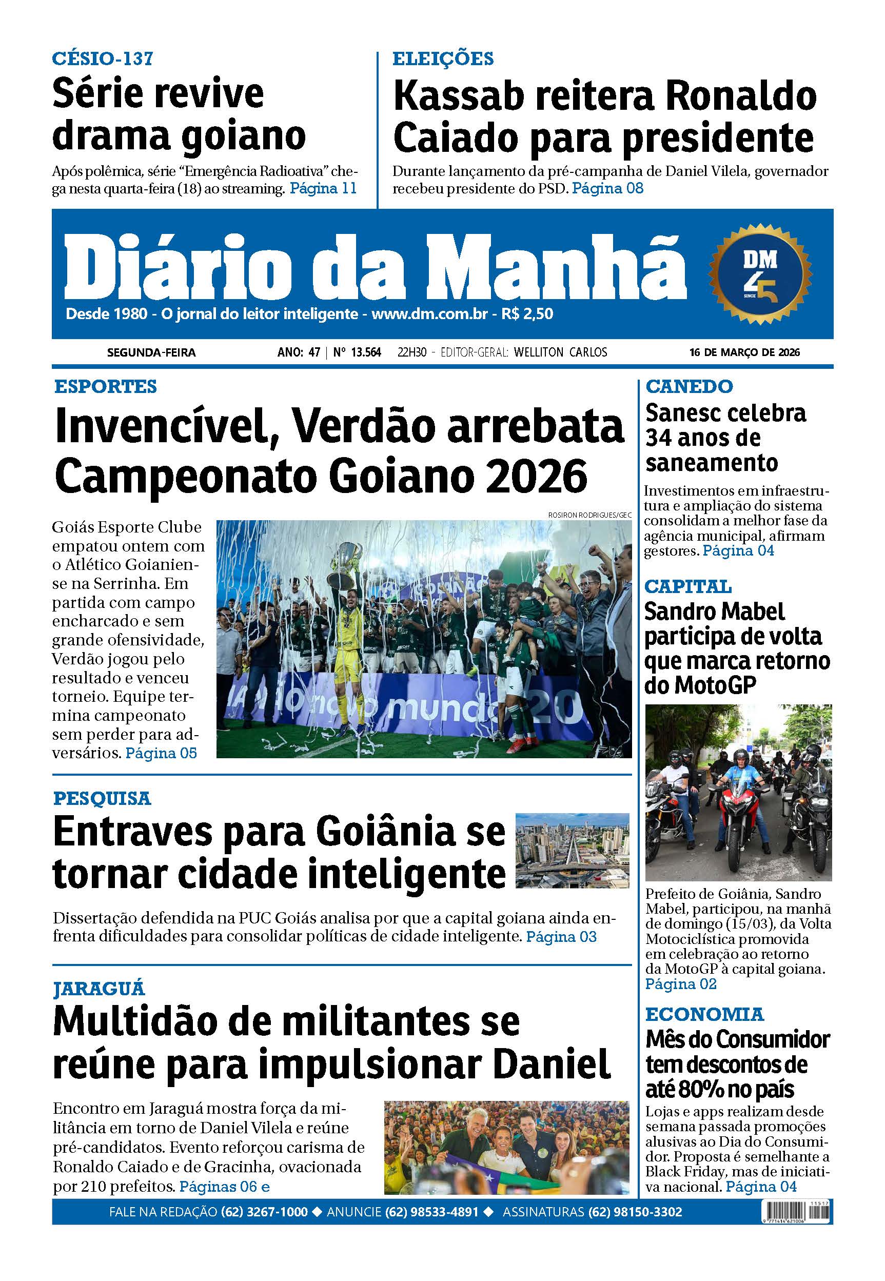 EDIÇÃO 16/03/2026