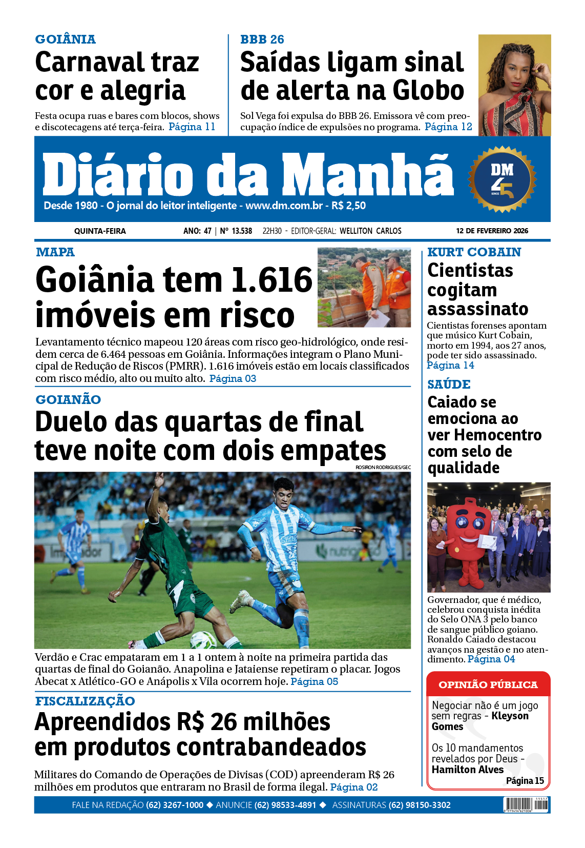 Edição EDIÇÃO 12/02/2026
