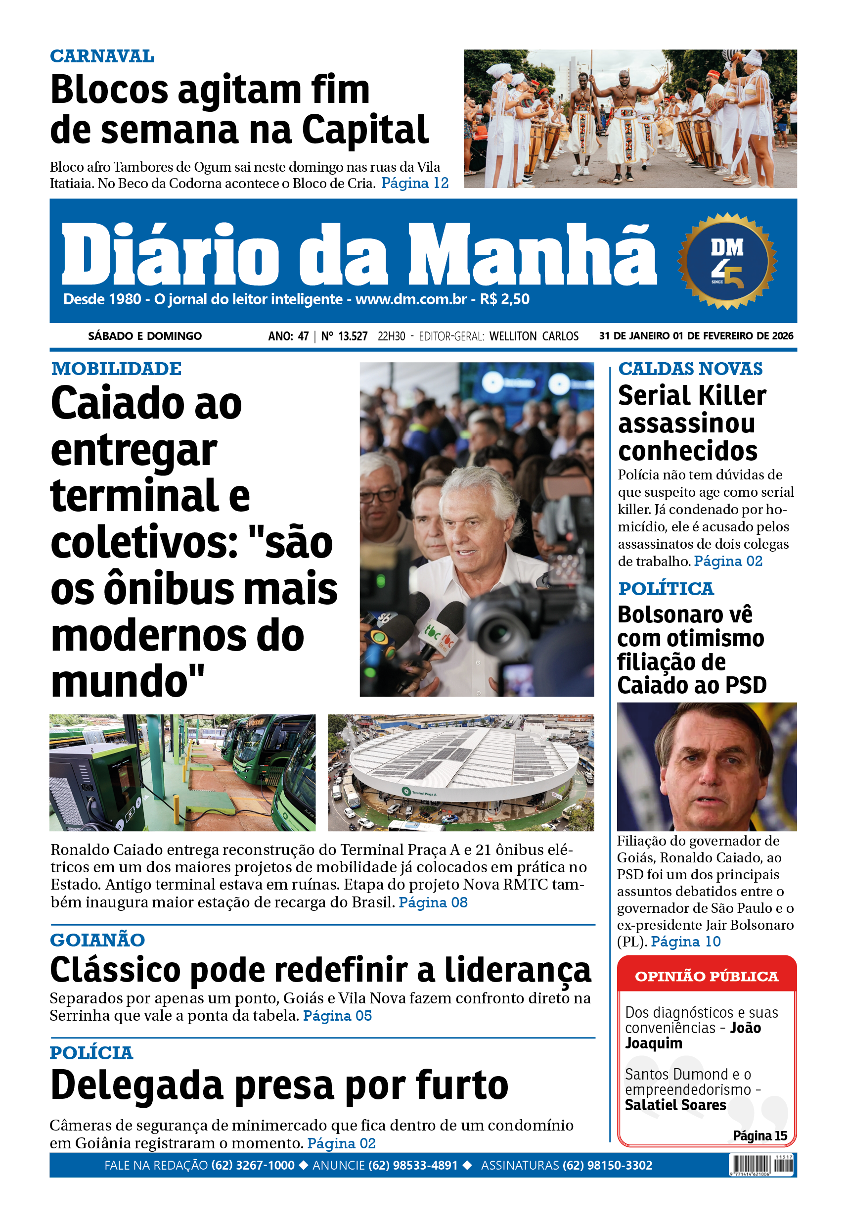Capa da edição EDIÇÃO 31/01/2026