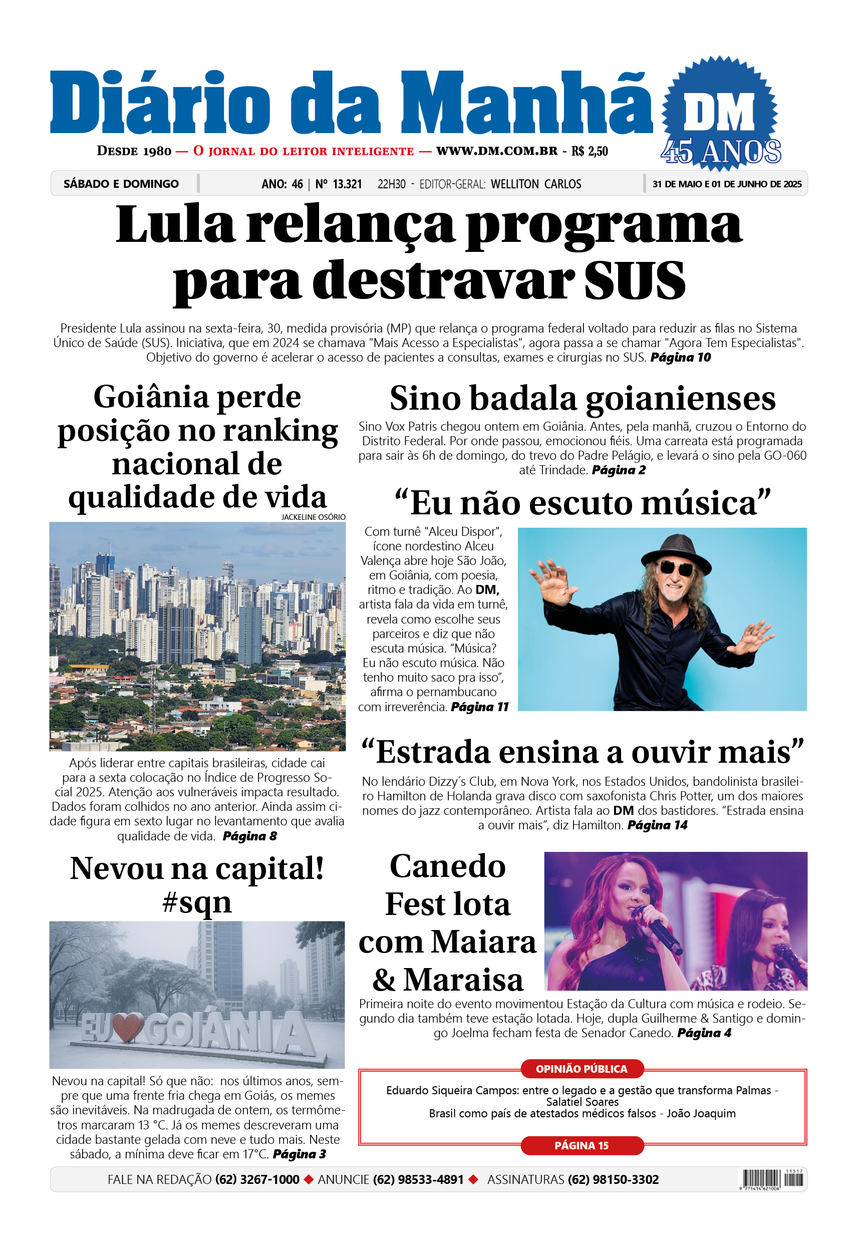Jornal Impresso de Goiânia