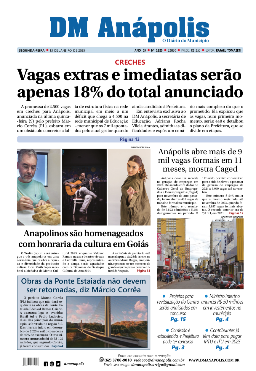 Edição EDIÇÃO2025-01-13