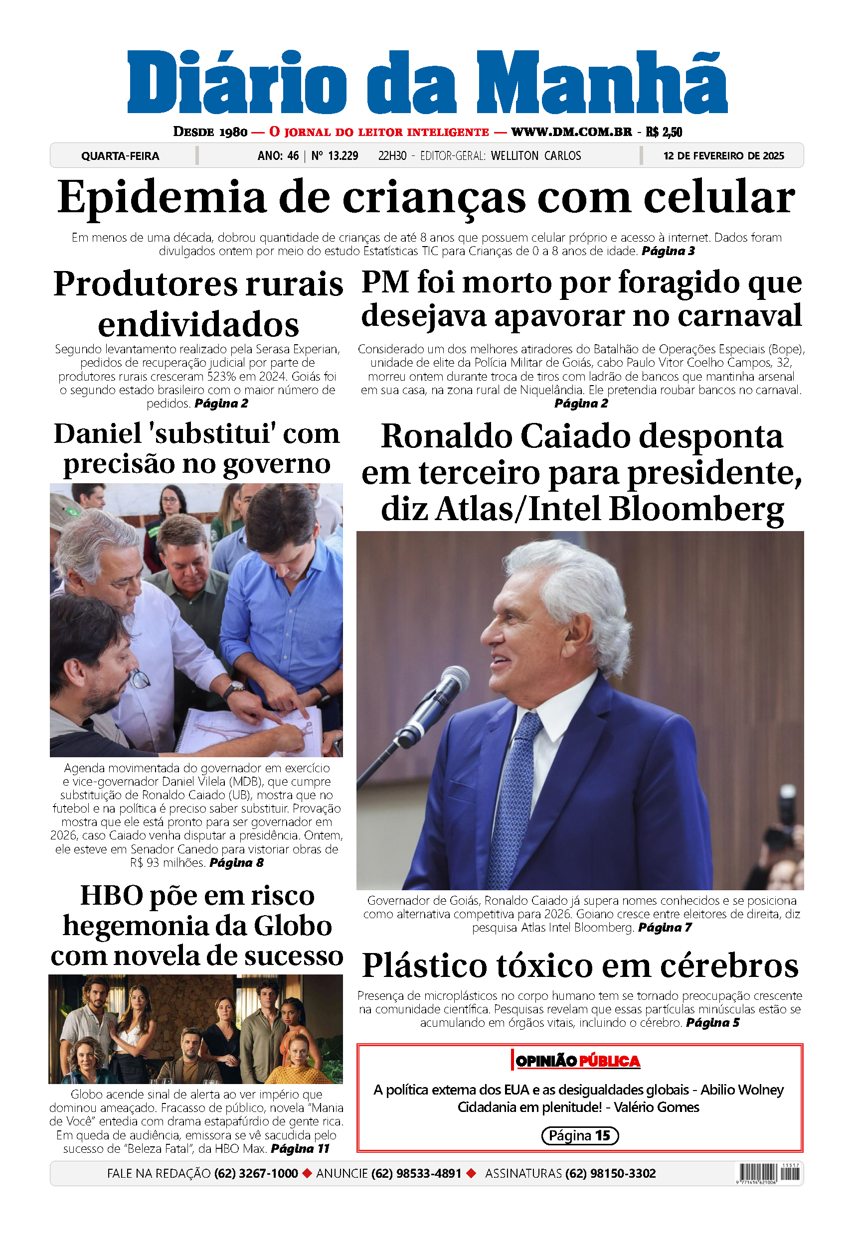 Capa da edição