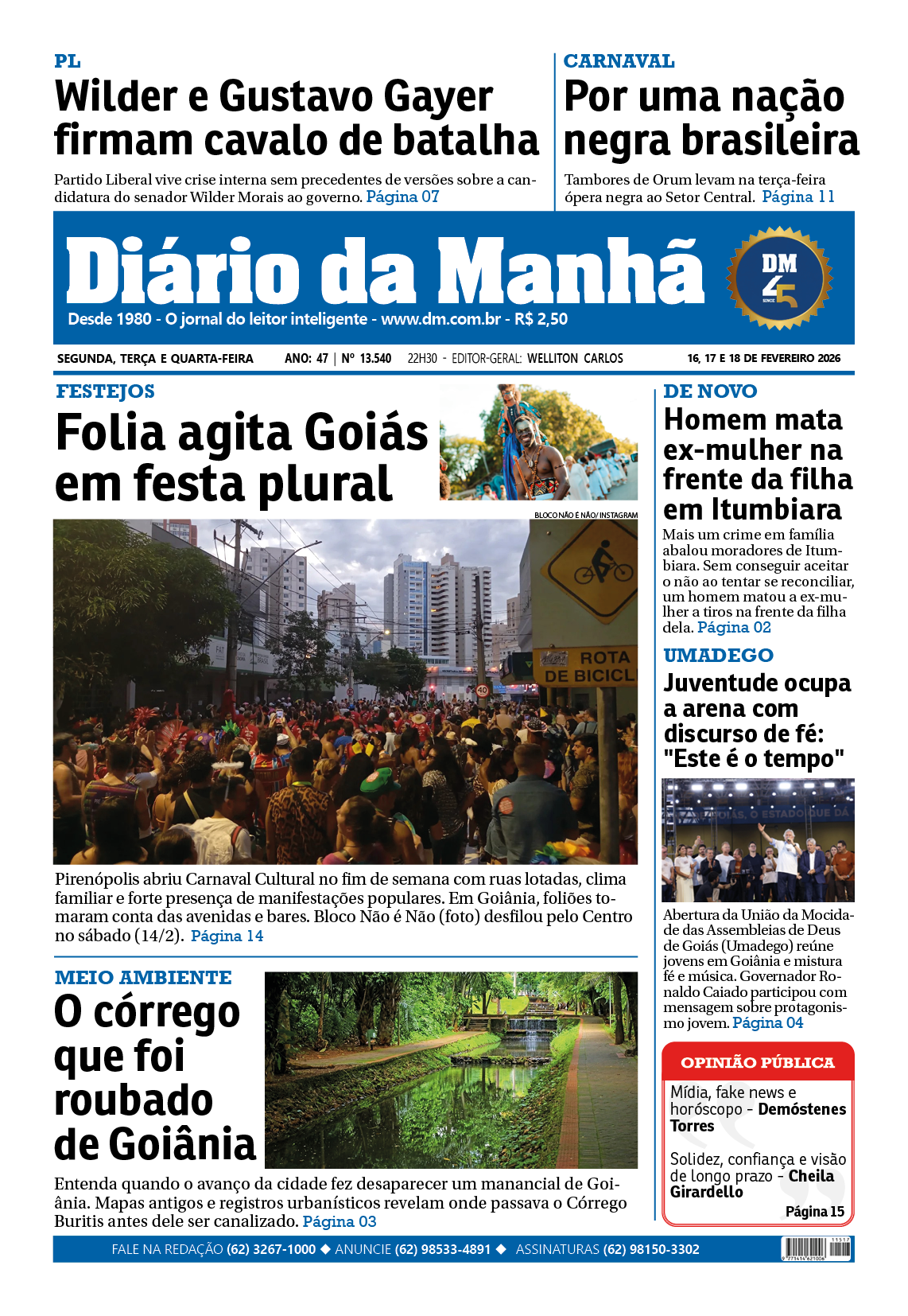 Edição EDIÇÃO 16/02/2026