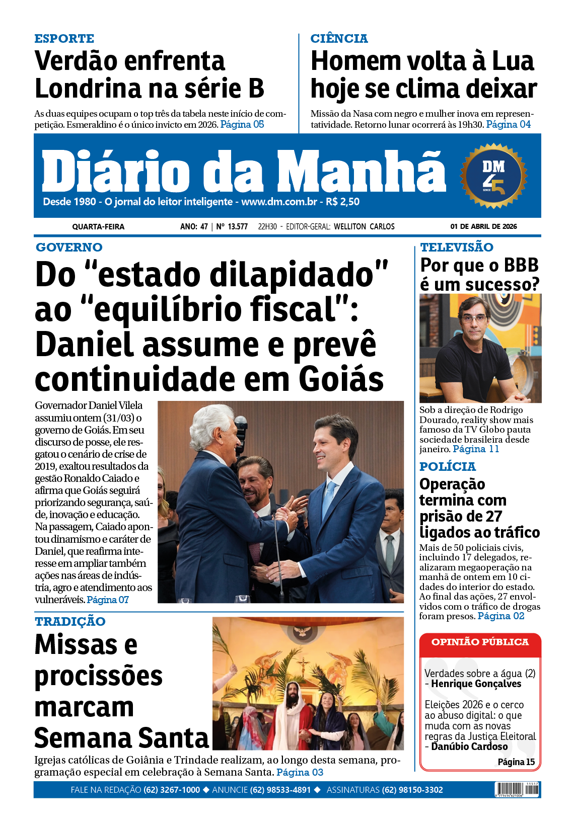 Edição EDIÇÃO 01/04/2026