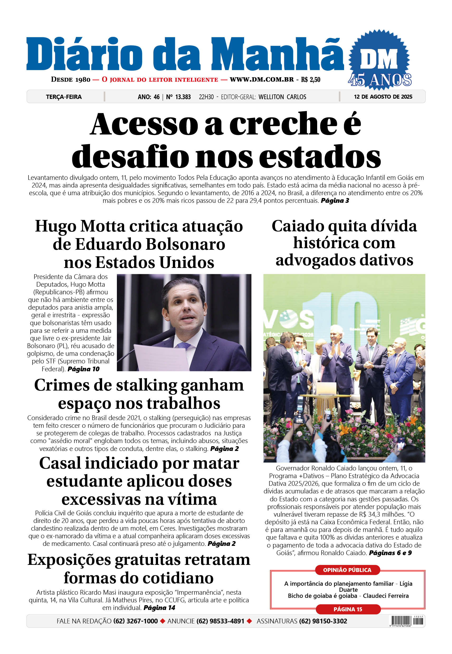 Capa da edição