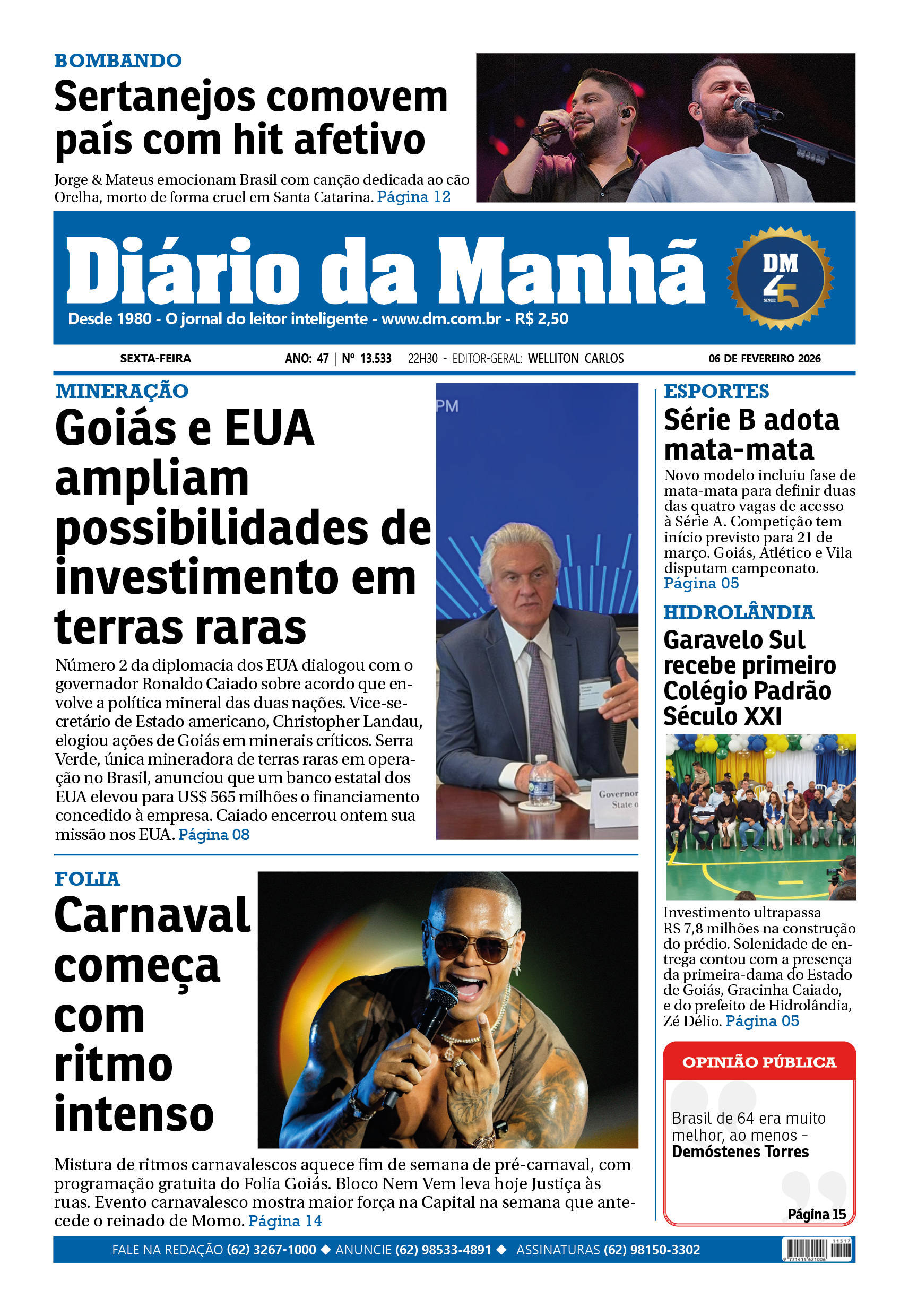 Edição EDIÇÃO 06/02/2026