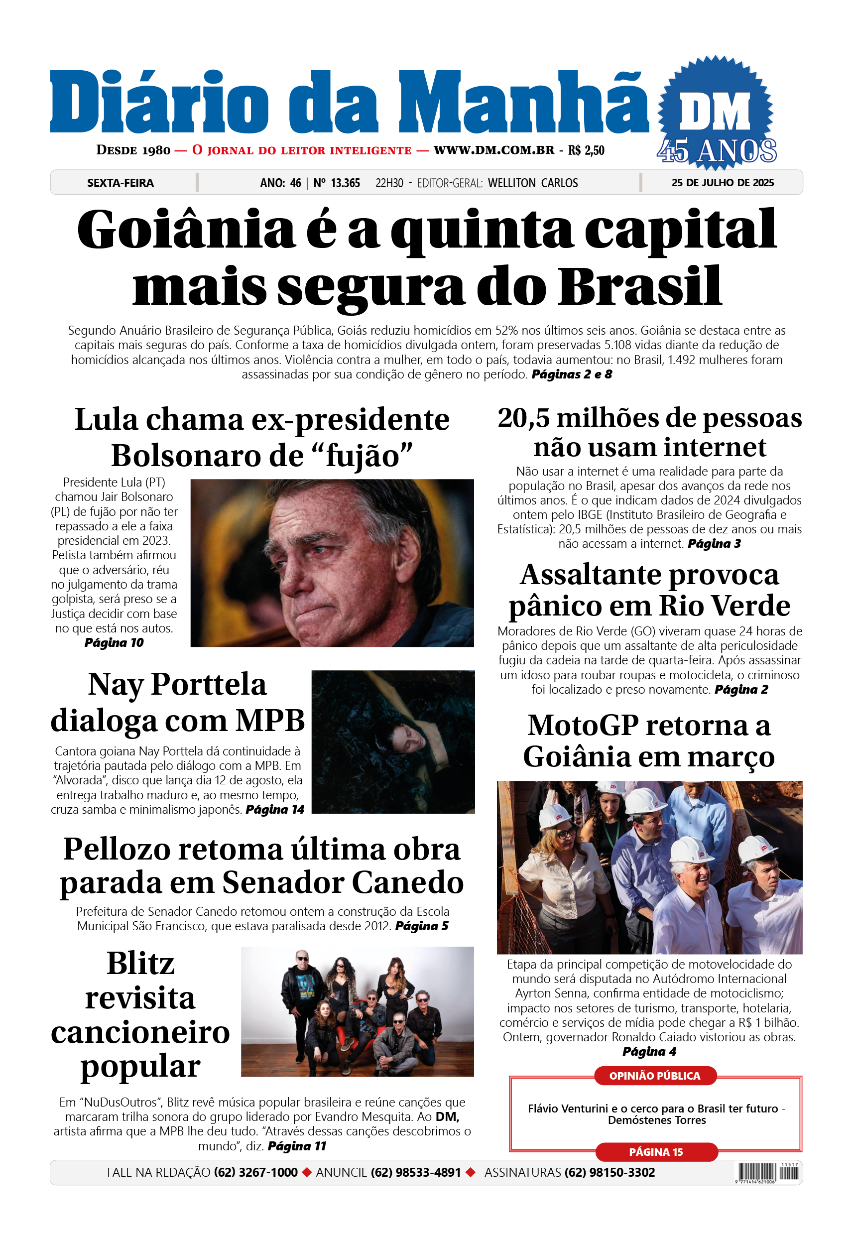 Jornal Impresso de Goiânia