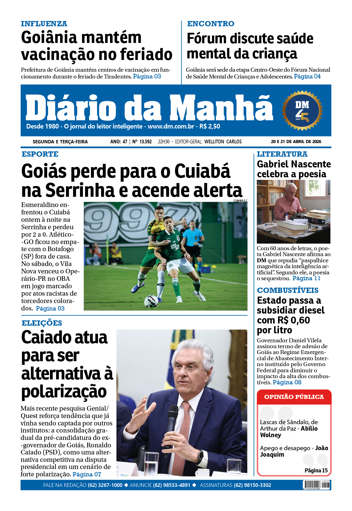 Edição EDIÇÃO 20/04/2026