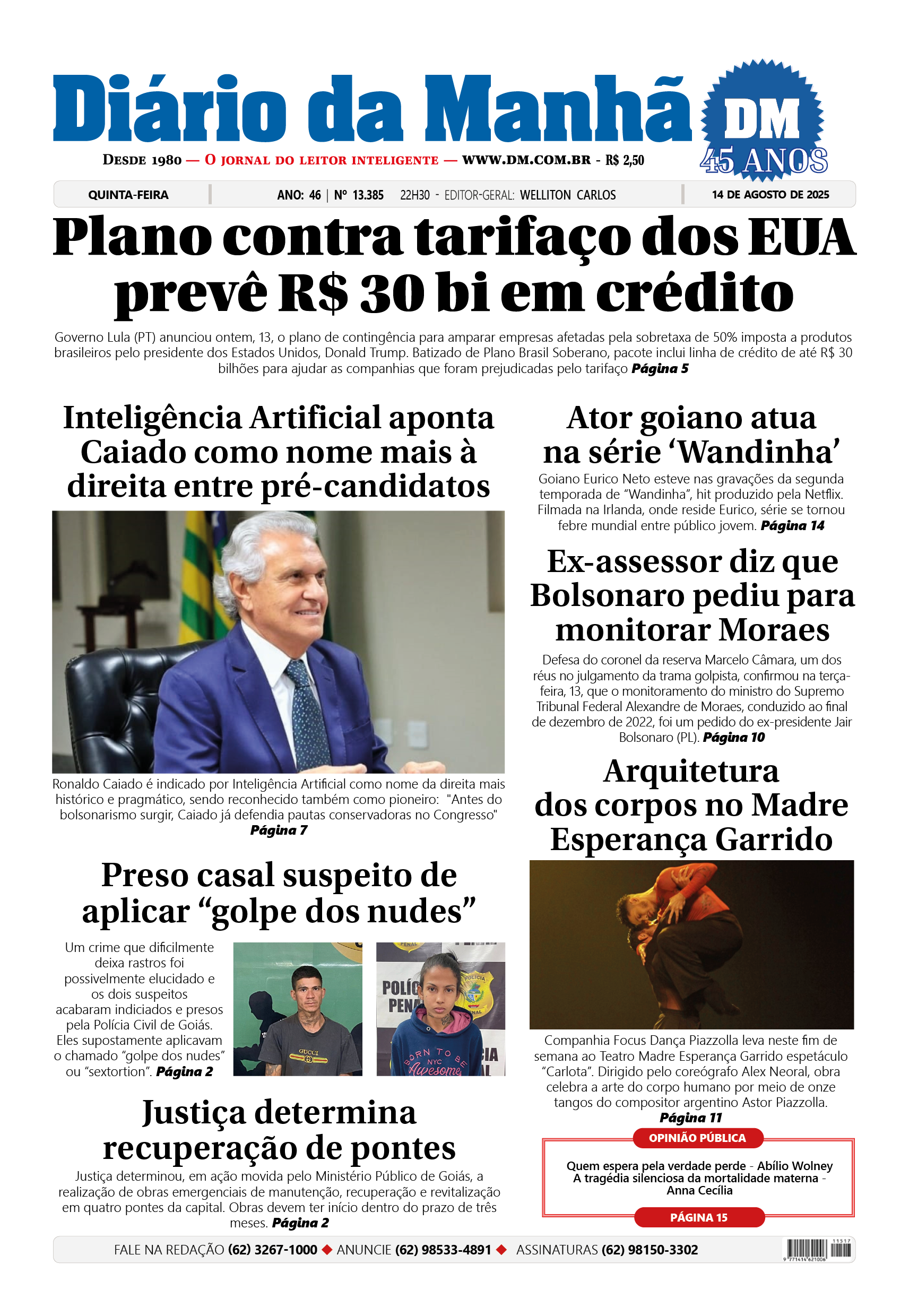 Capa da edição