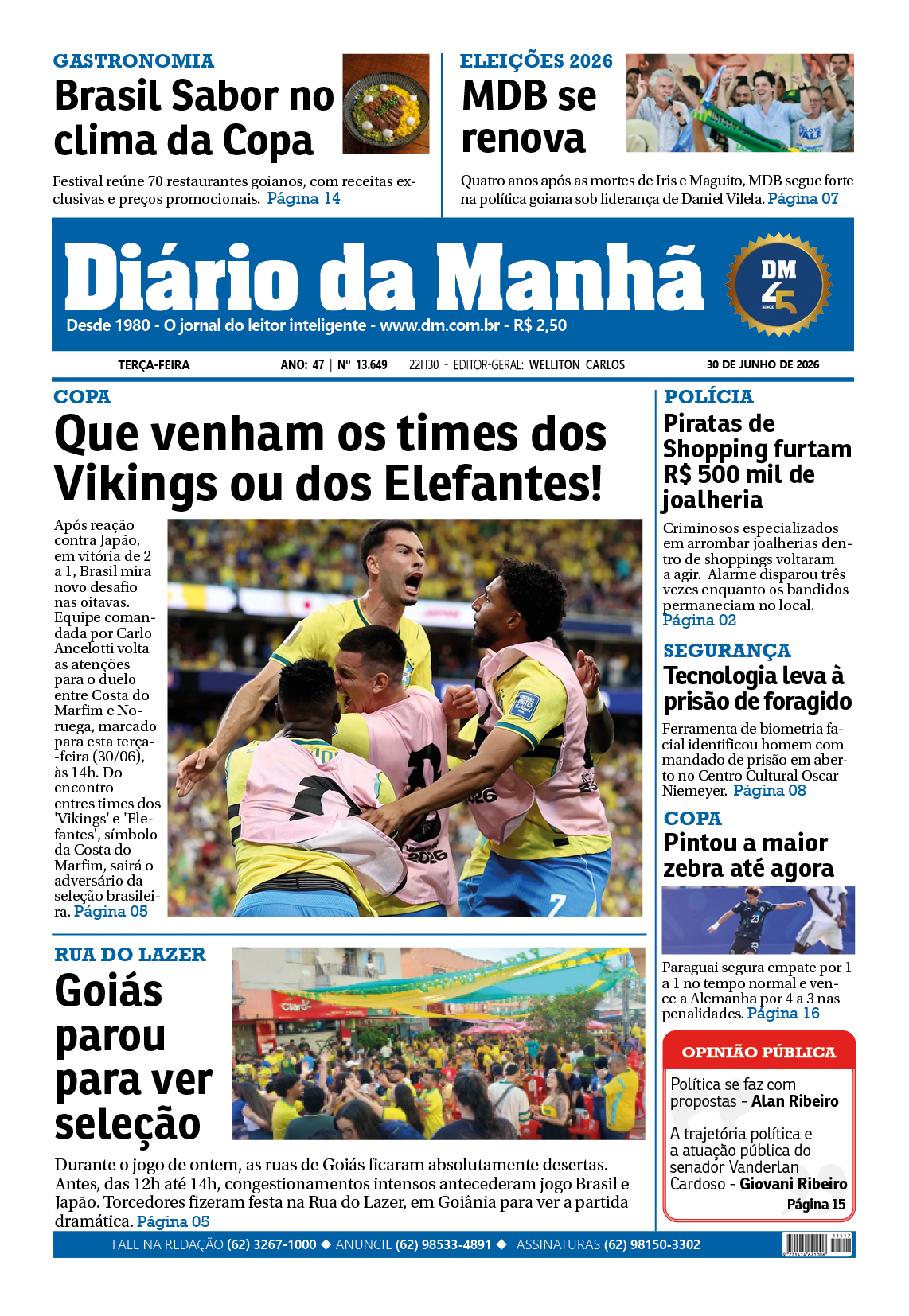 Edição EDIÇÃO 30/06/2026