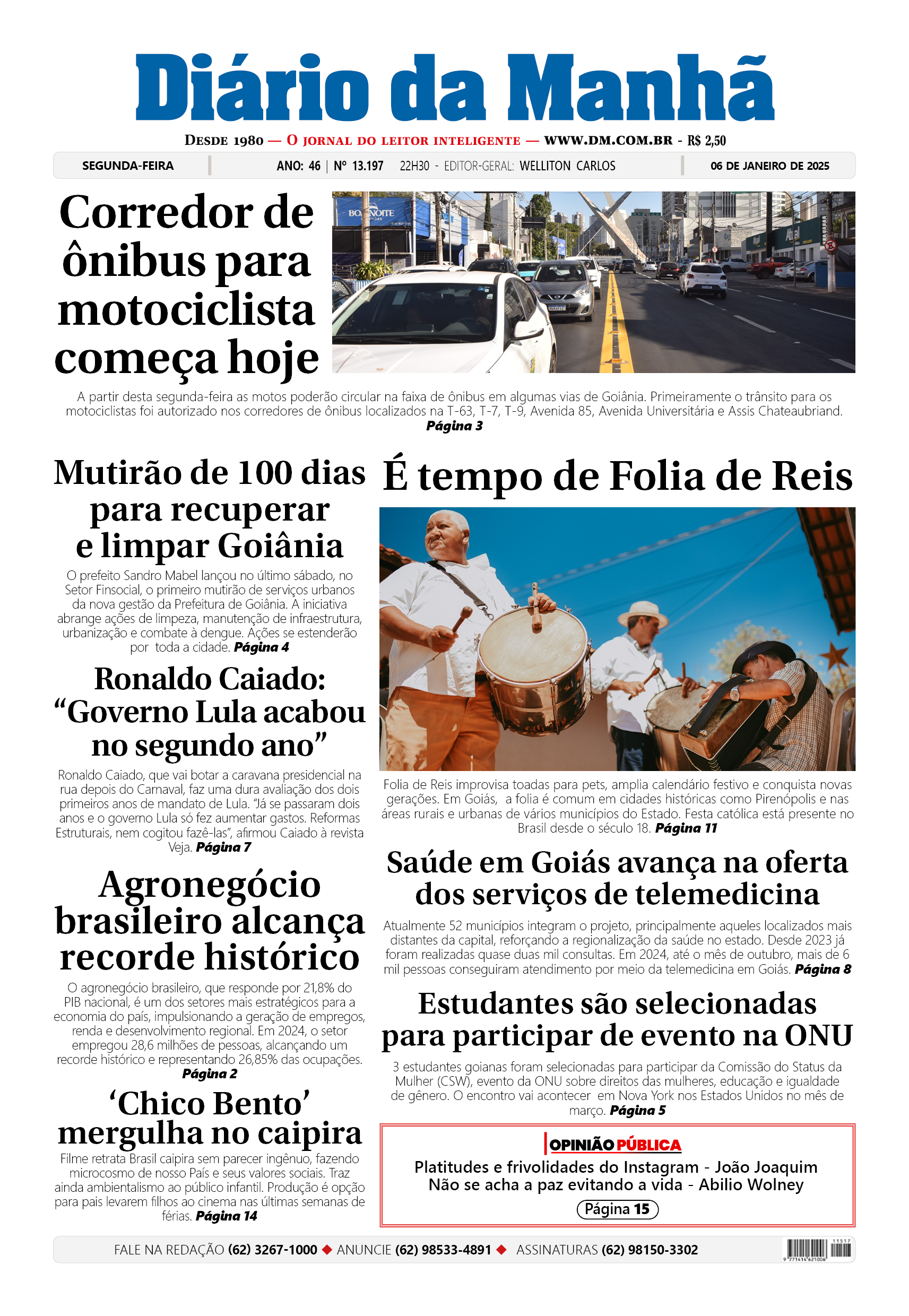 Capa da edição
