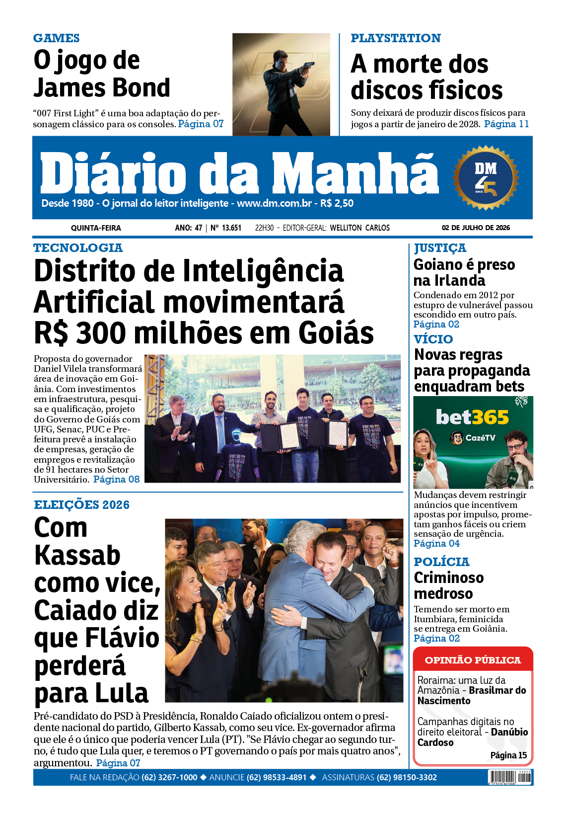 Edição EDIÇÃO 02/07/2026