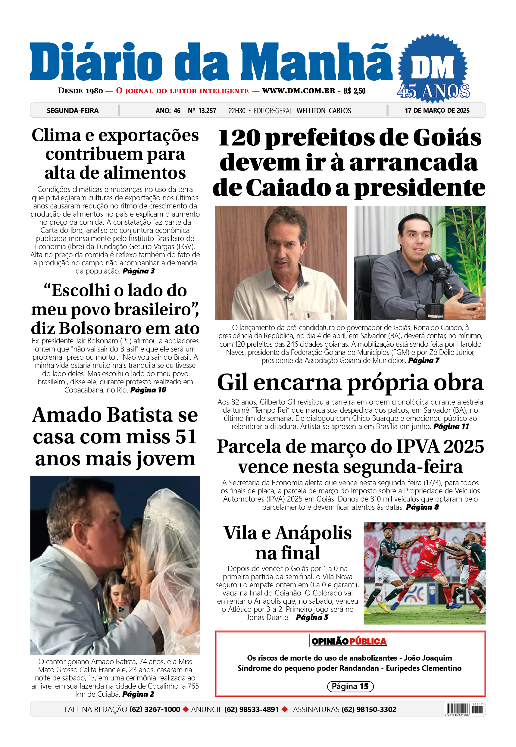 Capa da edição