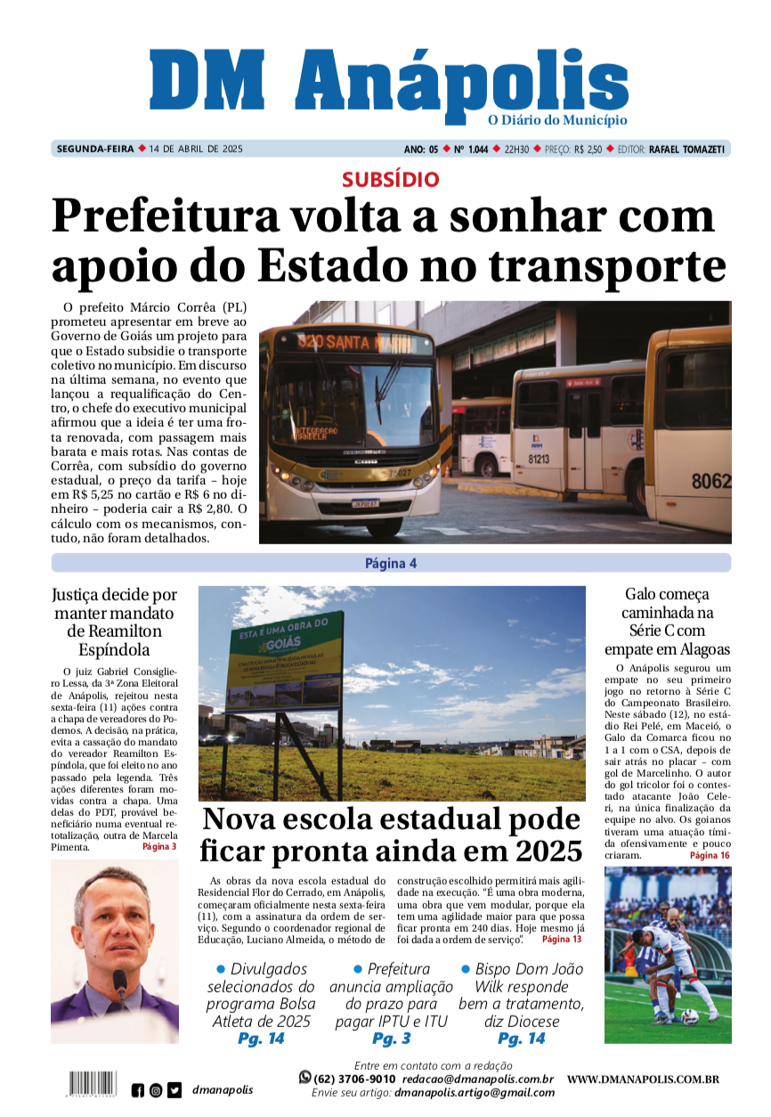 Capa da edição