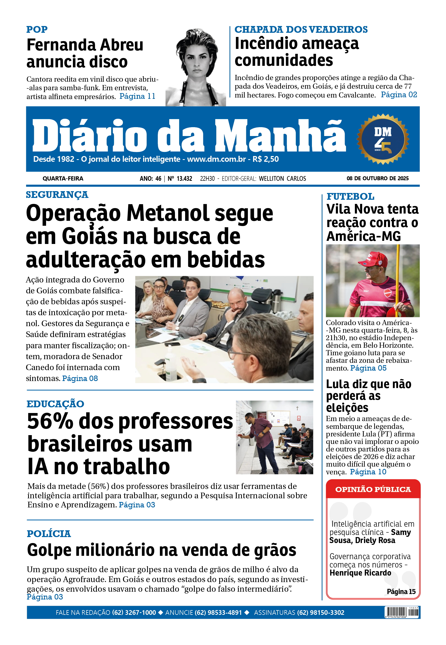 Capa da edição