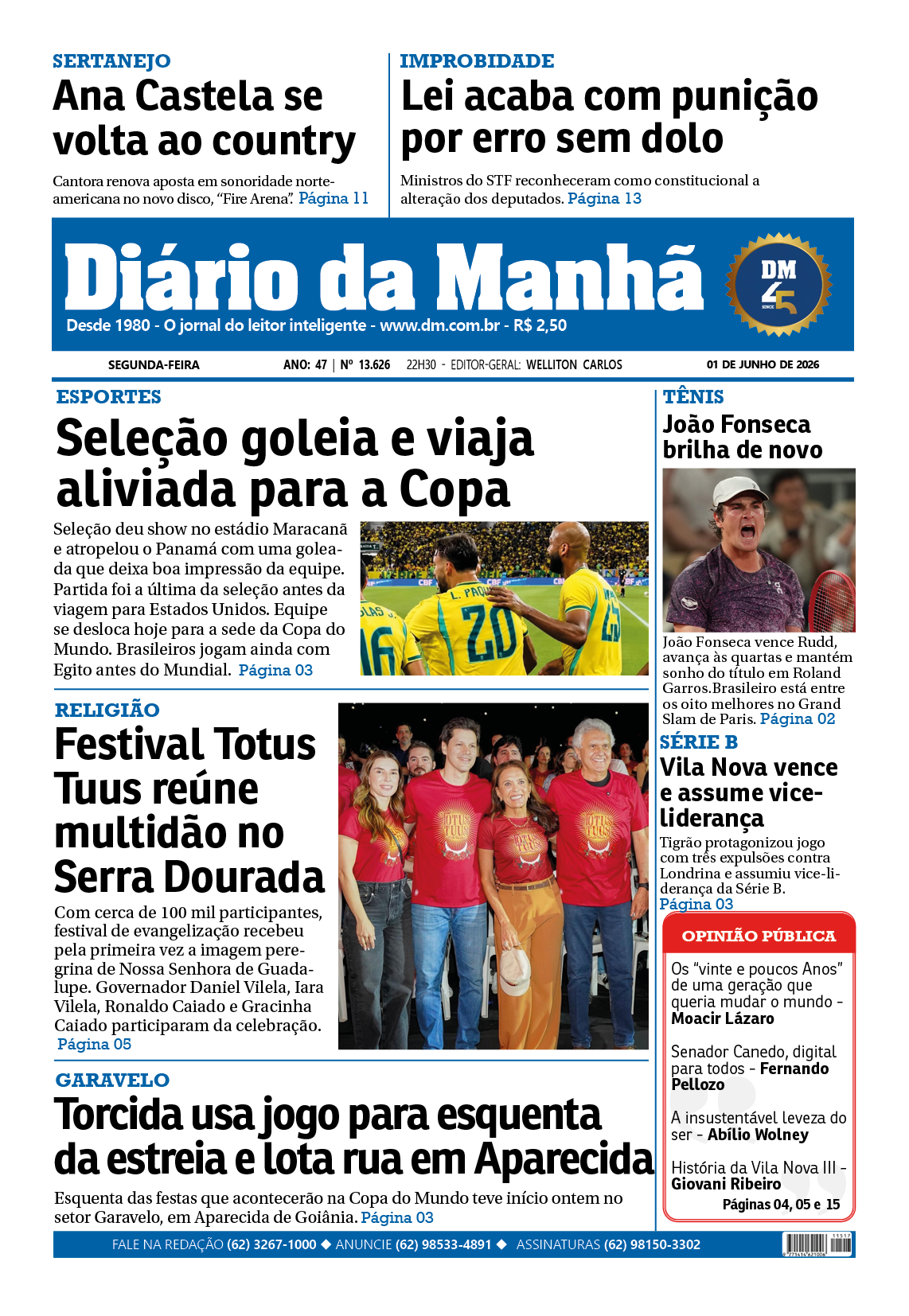 Edição EDIÇÃO 01/06/2026