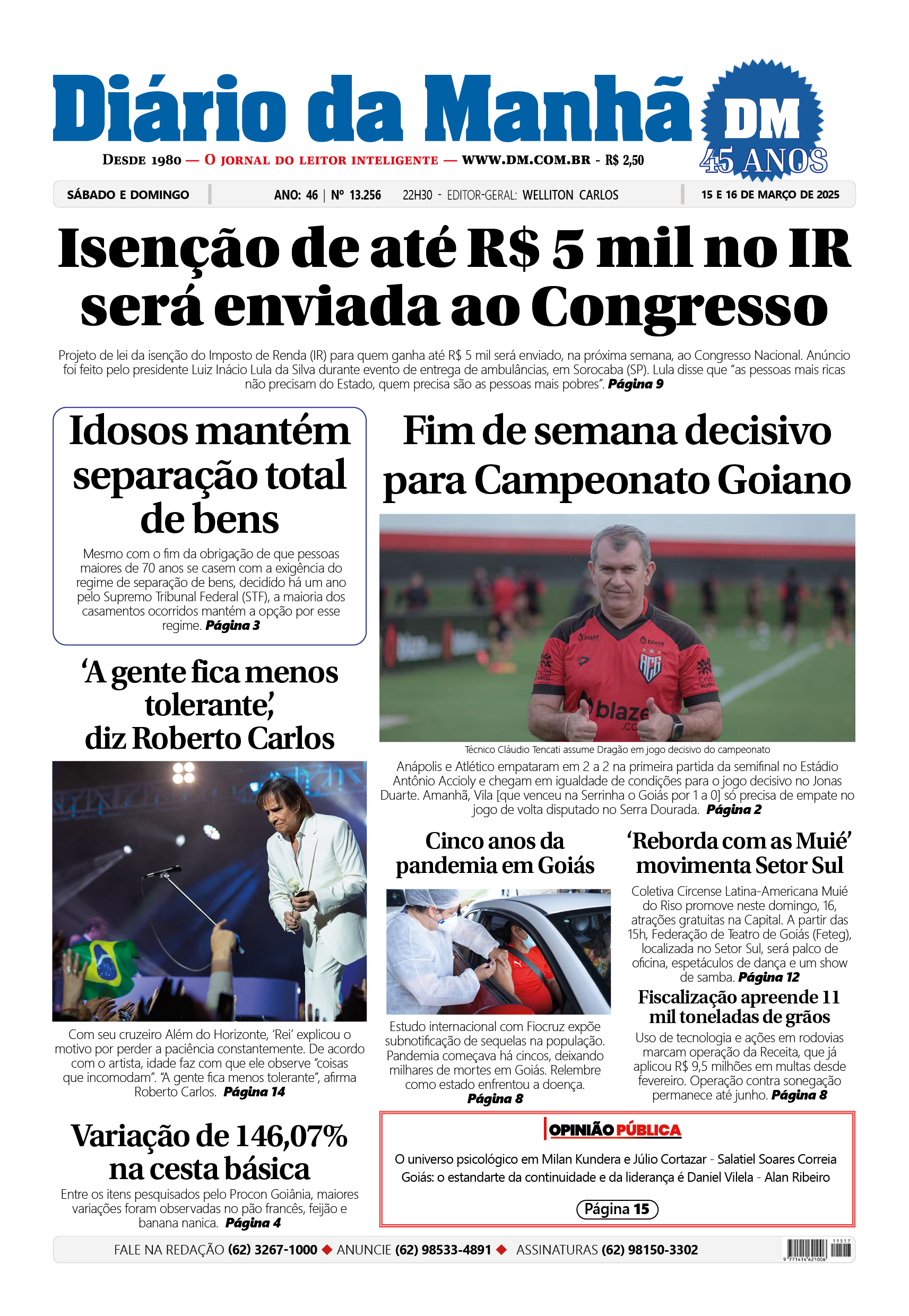 Capa da edição
