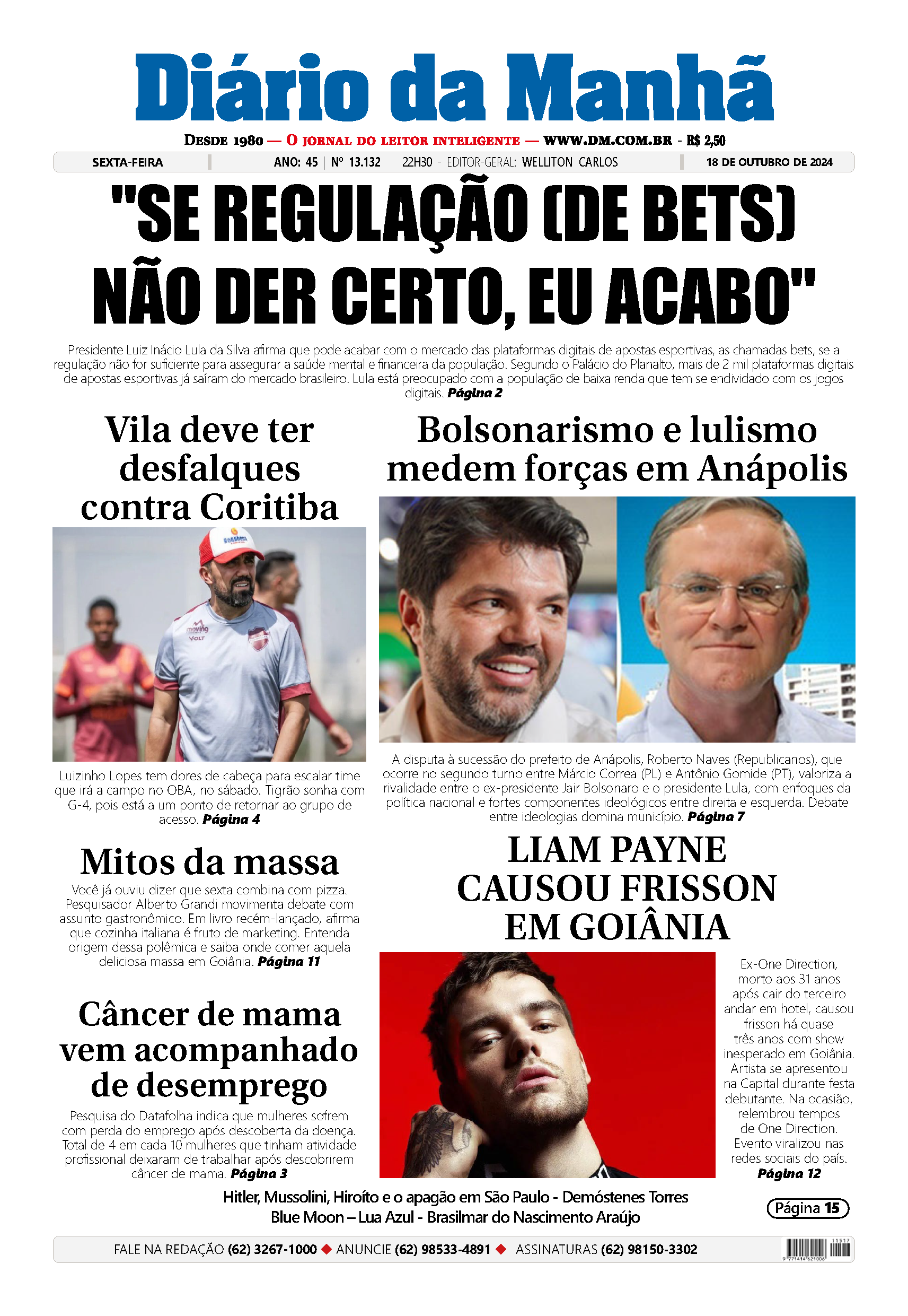 Capa da edição