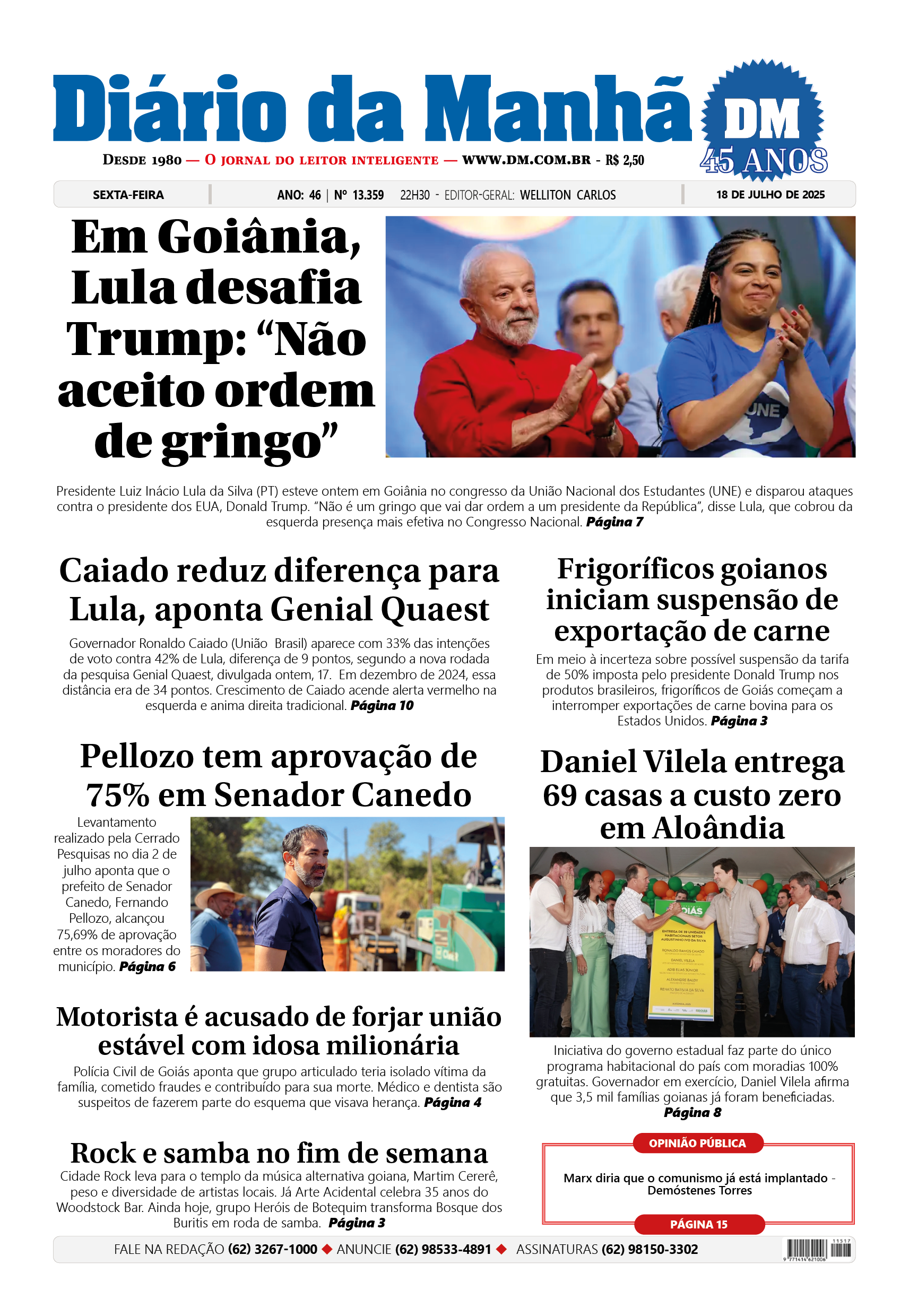 Jornal Impresso de Goiânia