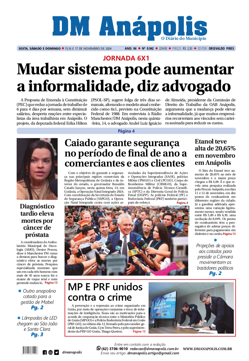 Capa da edição