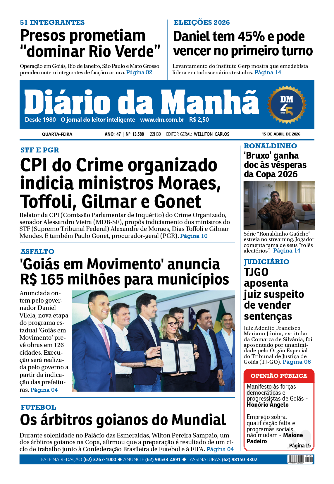 EDIÇÃO 15/04/2026