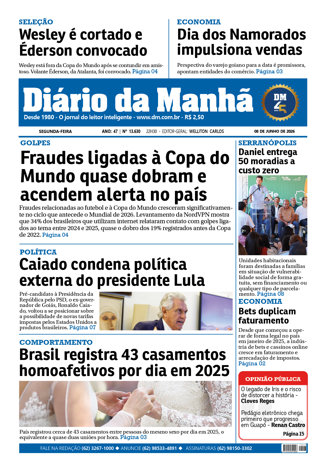 Edição EDIÇÃO 08/06/2026