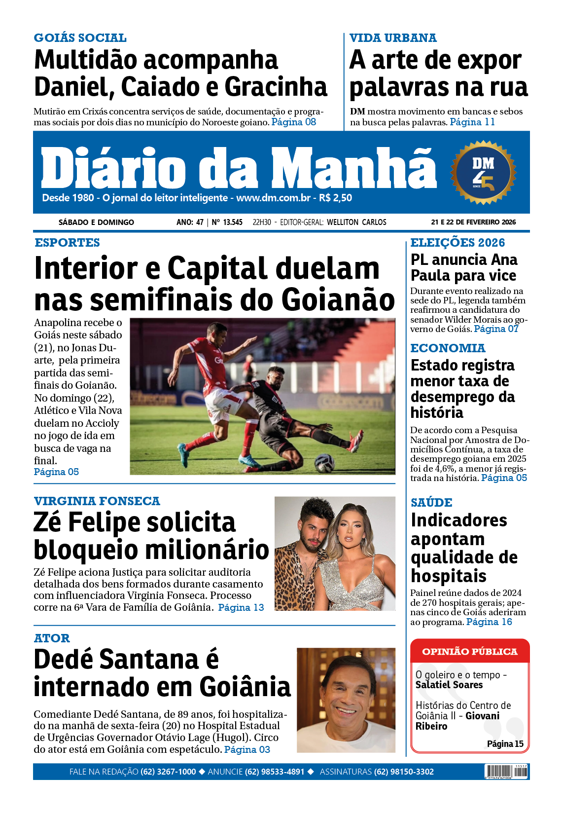 Edição EDIÇÃO 21/02/2026