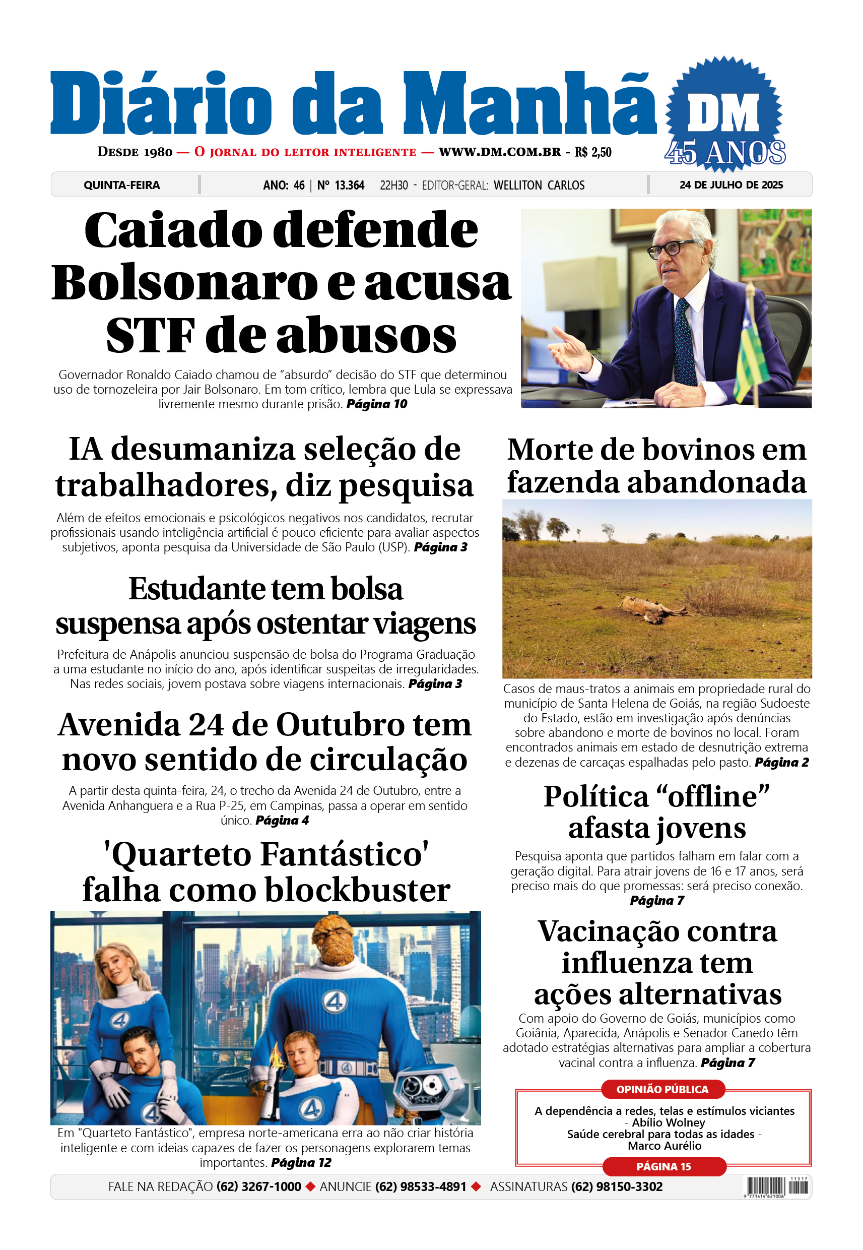 Jornal Impresso de Goiânia